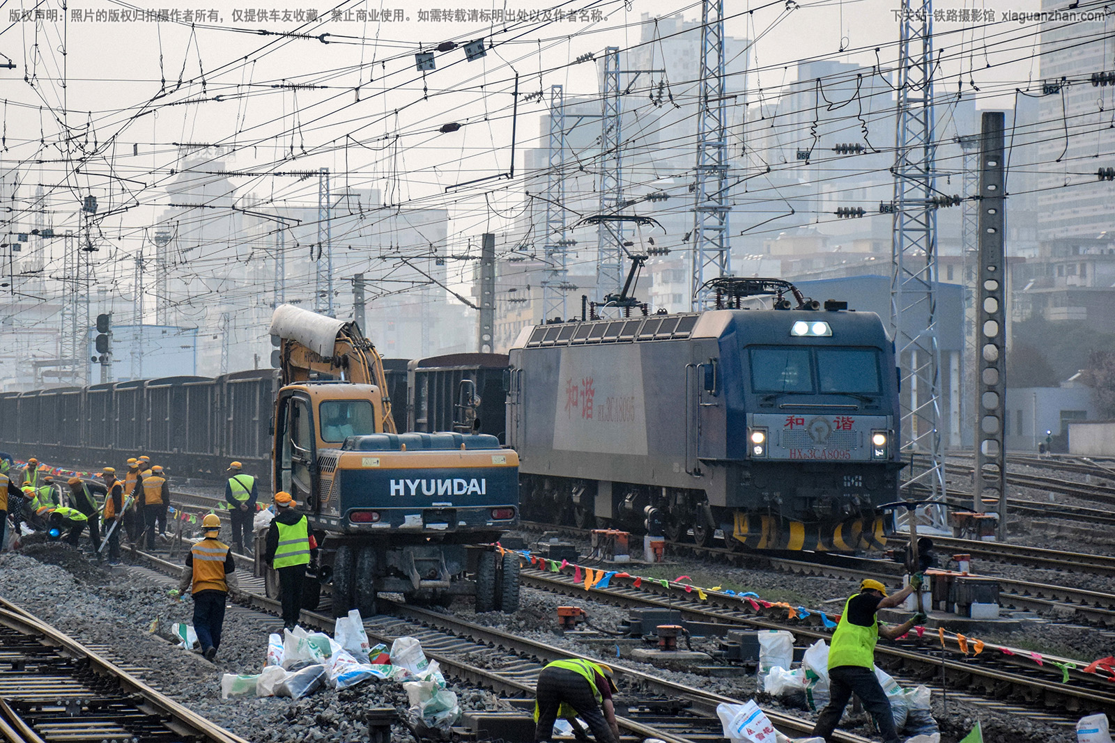 和谐电3CA-8095 HXD3CA-8095 西局新段 和谐电3CA-8095 HXD3CA-8095 西局新段