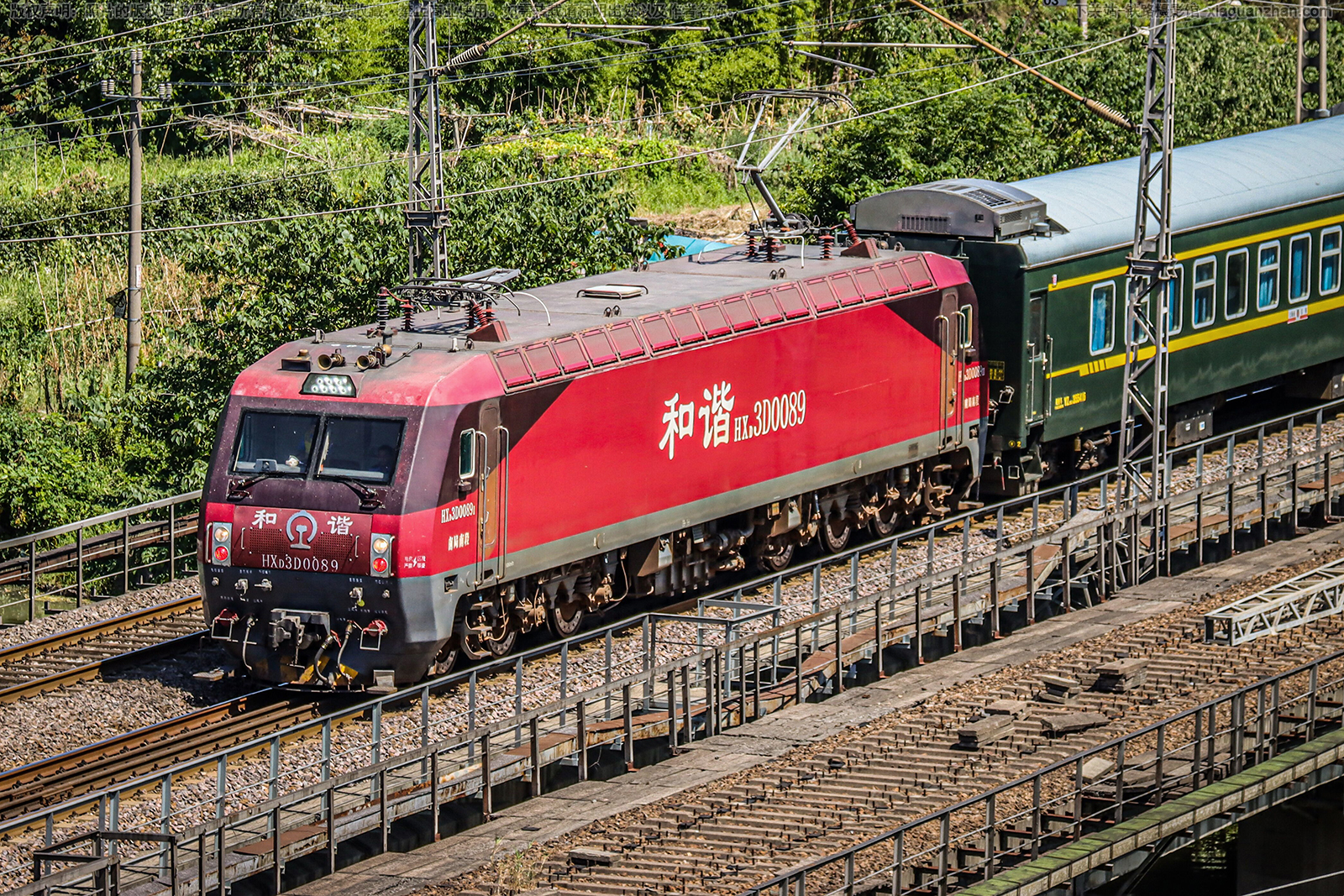 和谐电3D-0089 HXD3D-0089 南局南段 和谐电3D-0089 HXD3D-0089 南局南段