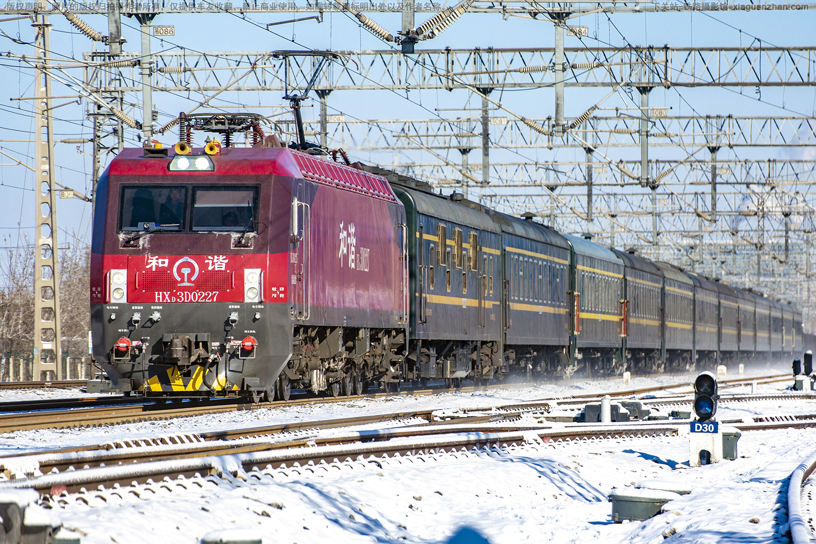 和谐电3D-0227 HXD3D-0227 沈局沈段 和谐电3D-0227 HXD3D-0227 沈局沈段