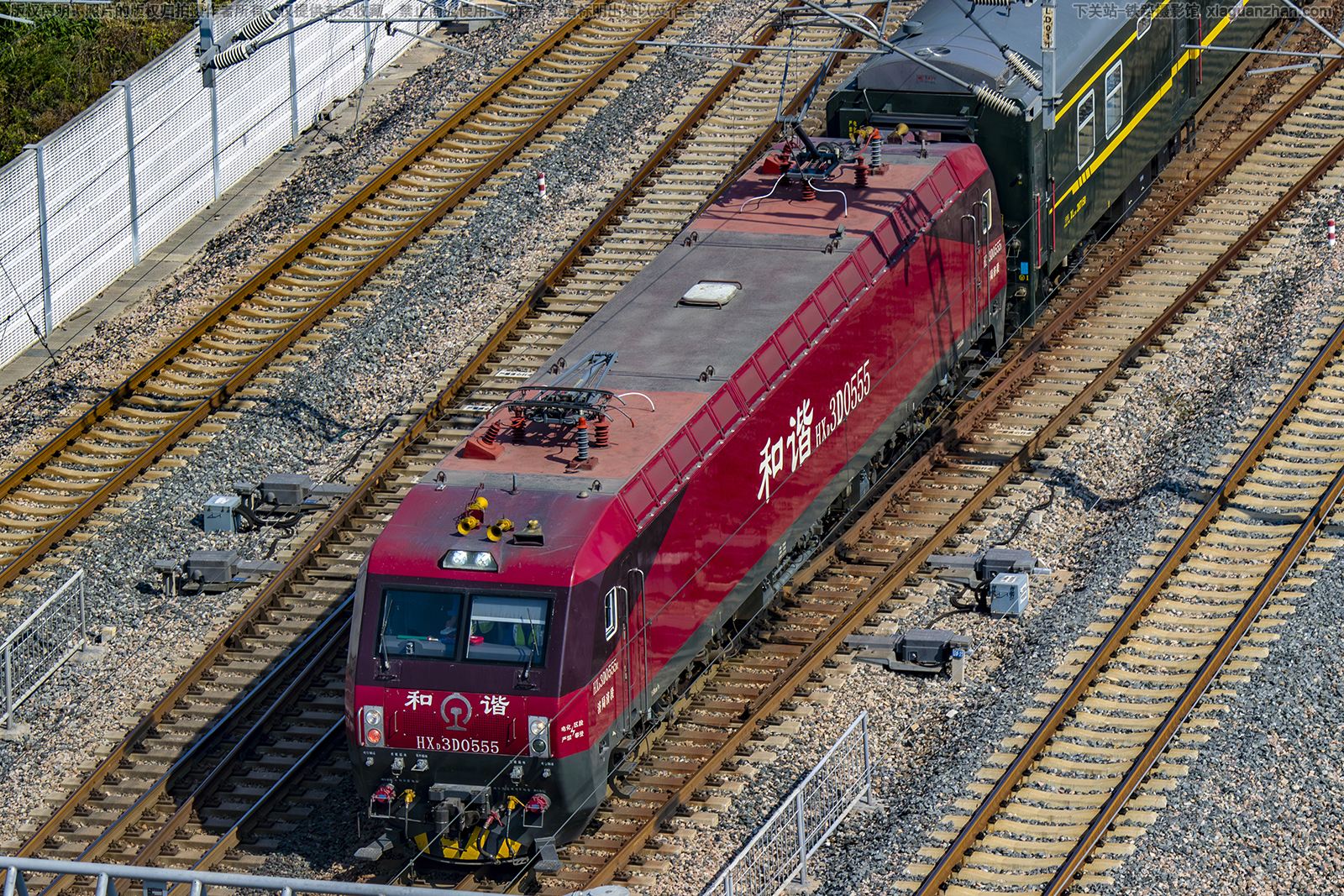 和谐电3D-0555 HXD3D-0555 济局济段 和谐电3D-0555 HXD3D-0555 济局济段