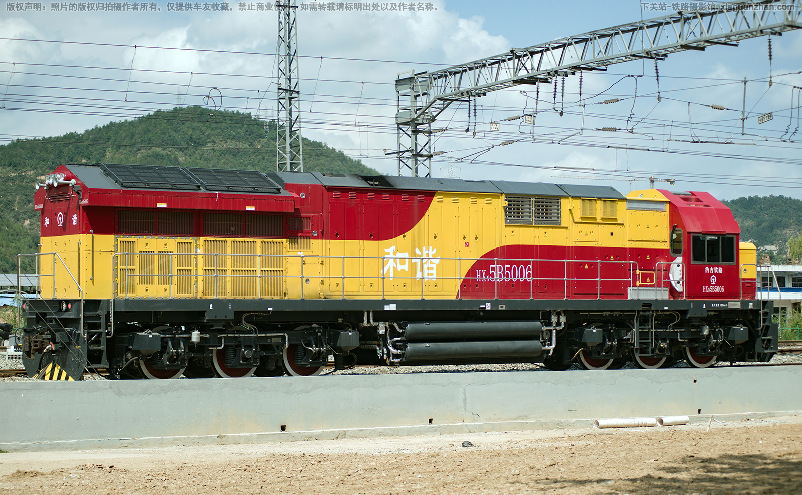 和谐内5B-5006 HXN5B-5006 浩吉铁路 和谐内5B-5006 HXN5B-5006 浩吉铁路