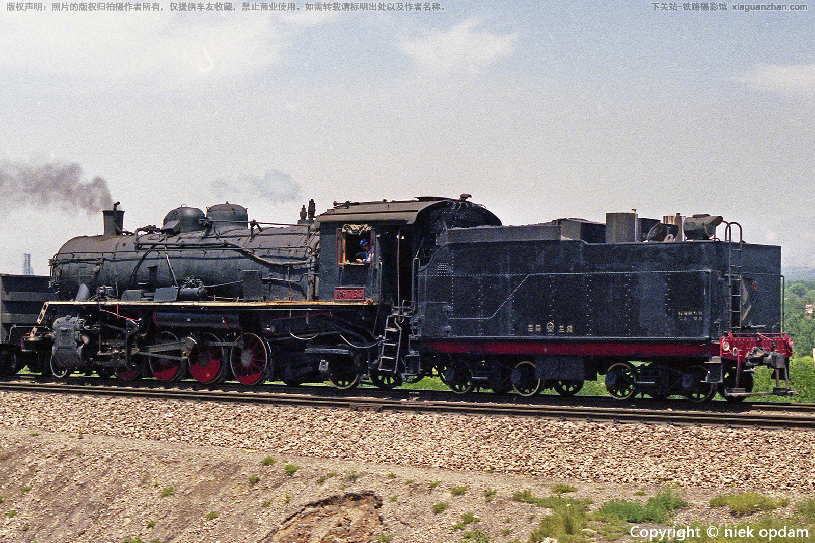 解放1型蒸汽机车 JF1-1760 兰局兰段 解放1型蒸汽机车 JF1-1760 兰局兰段
