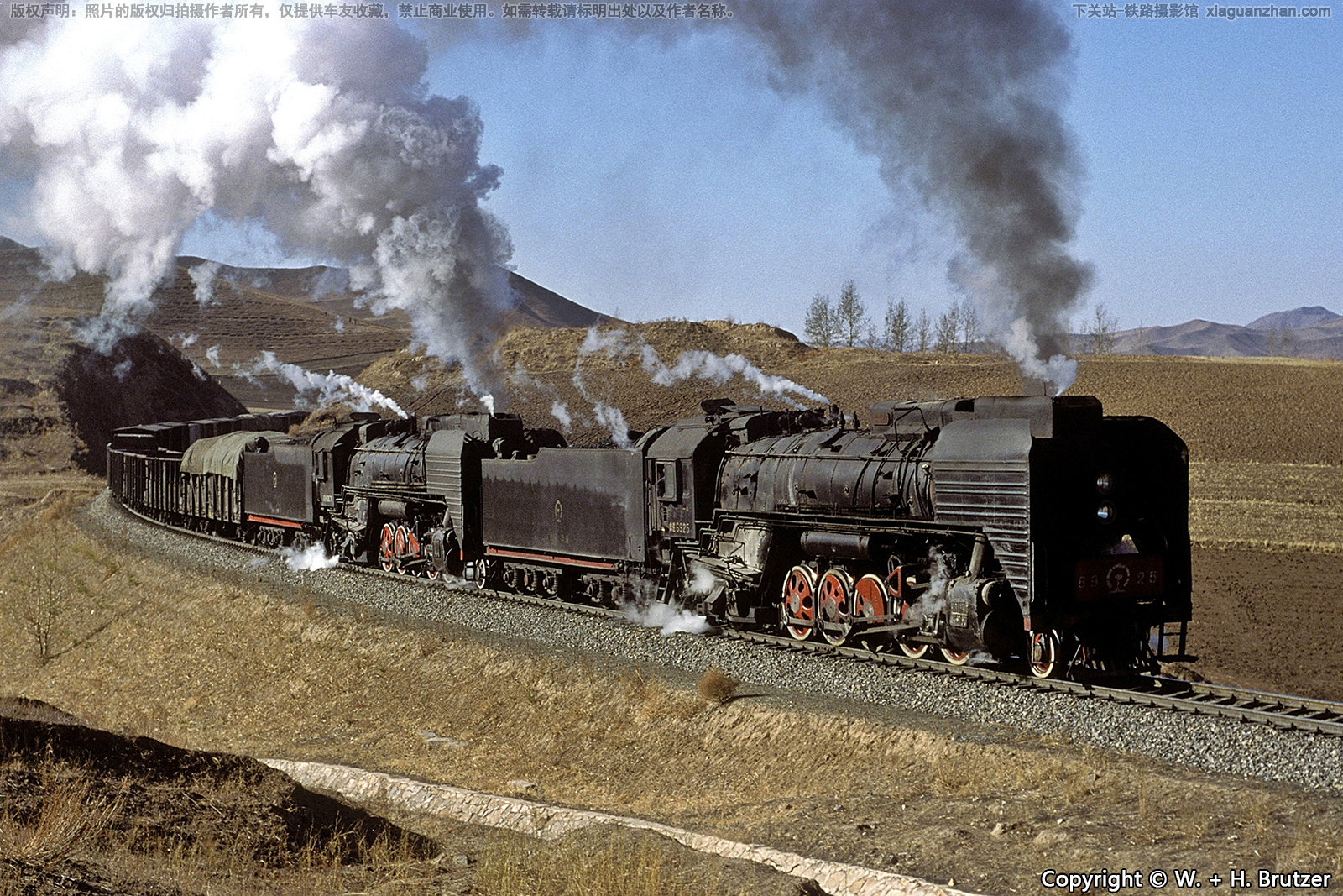 前进型蒸汽机车 QJ-6925 集通大段 前进型蒸汽机车 QJ-6925 集通大段