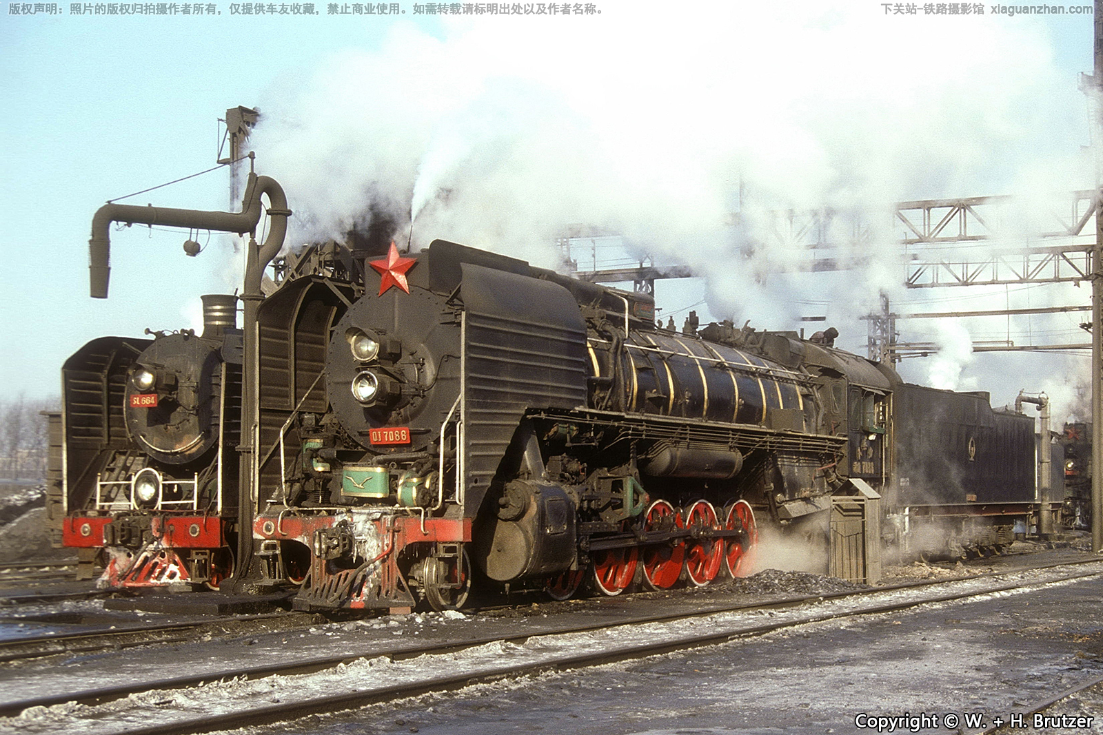 前进型蒸汽机车 QJ-7086 沈局吉段 民兵号 前进型蒸汽机车 QJ-7086 沈局吉段 民兵号