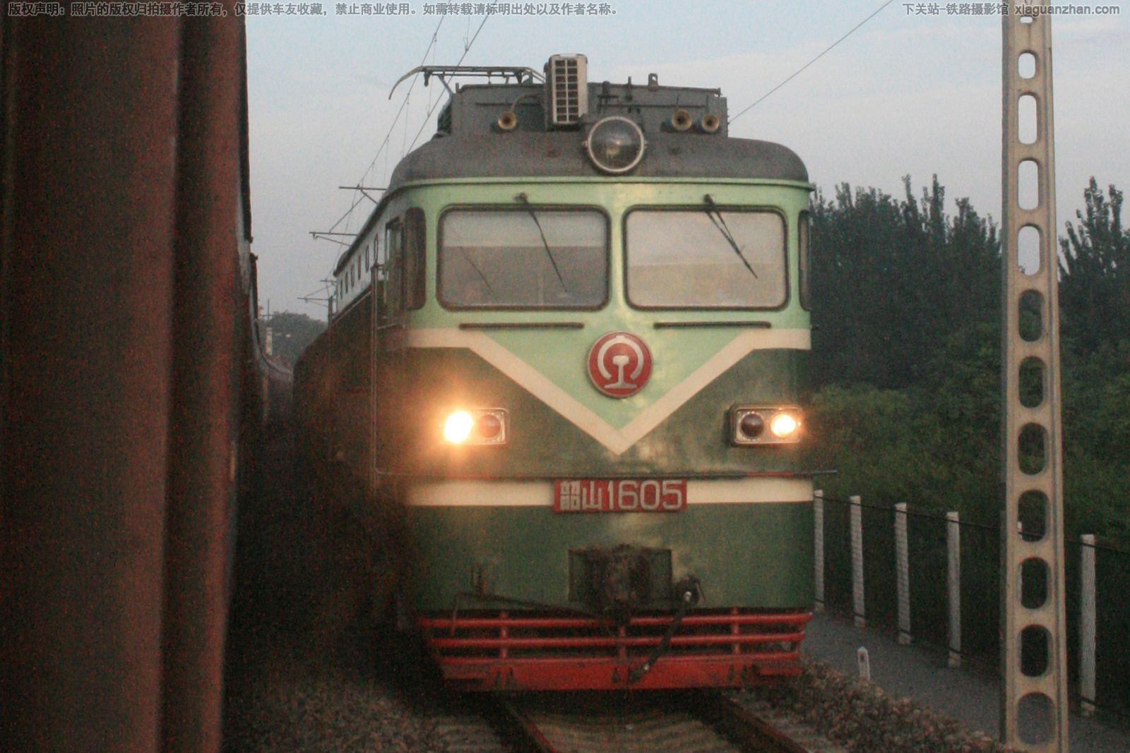 韶山1-605 SS1-605 西局新段 韶山1-605 SS1-605 西局新段