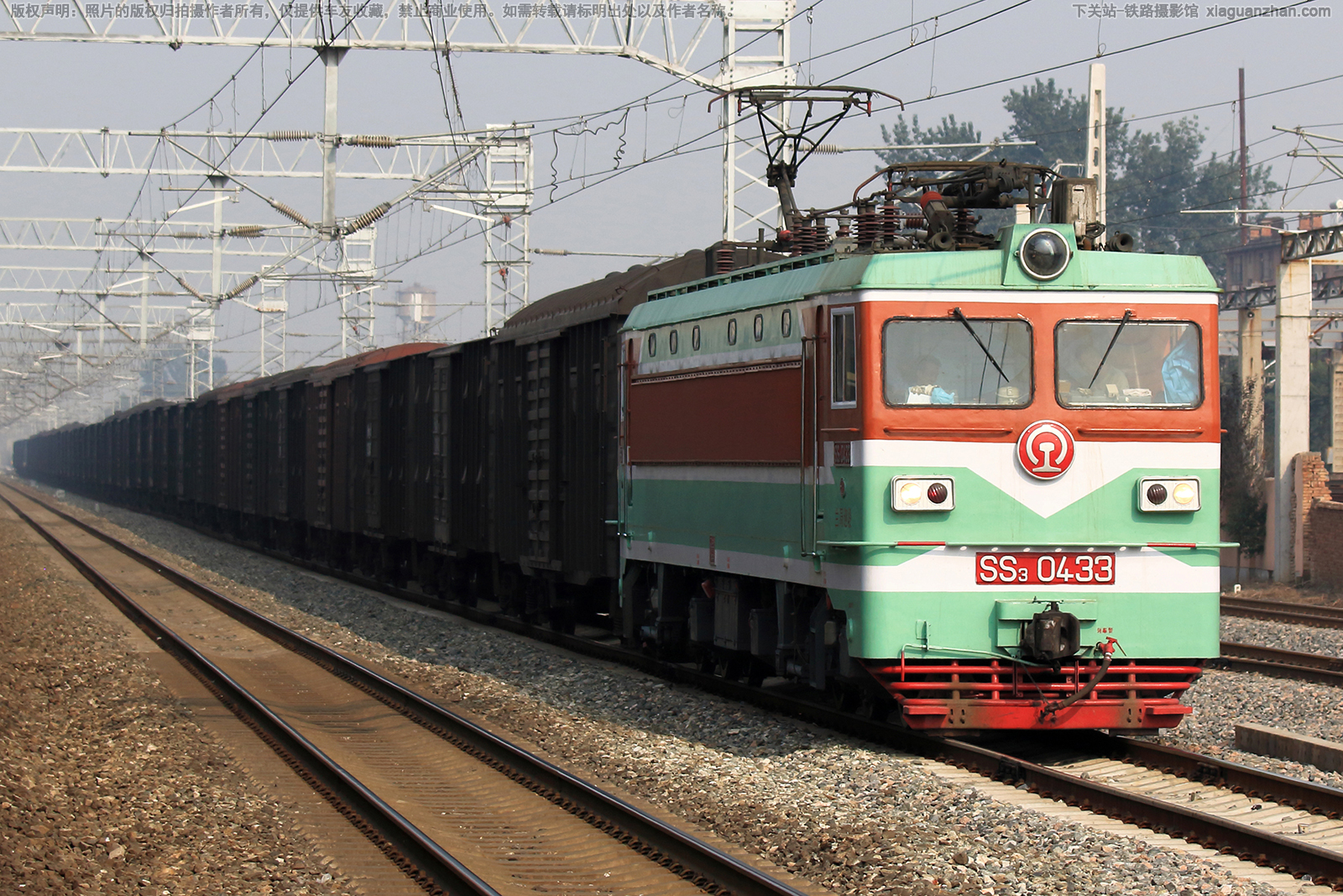 韶山3-0433 SS3-0433 兰局迎段 韶山3-0433 SS3-0433 兰局迎段