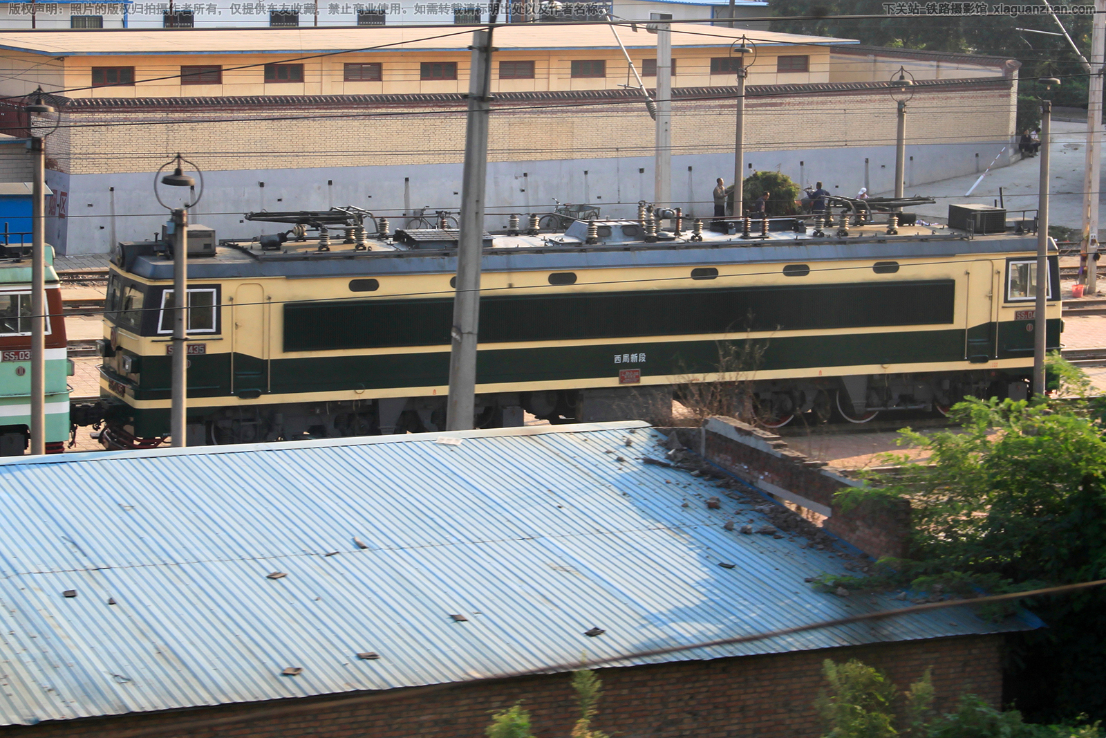 韶山3-0435 SS3-0435 西局新段 韶山3-0435 SS3-0435 西局新段