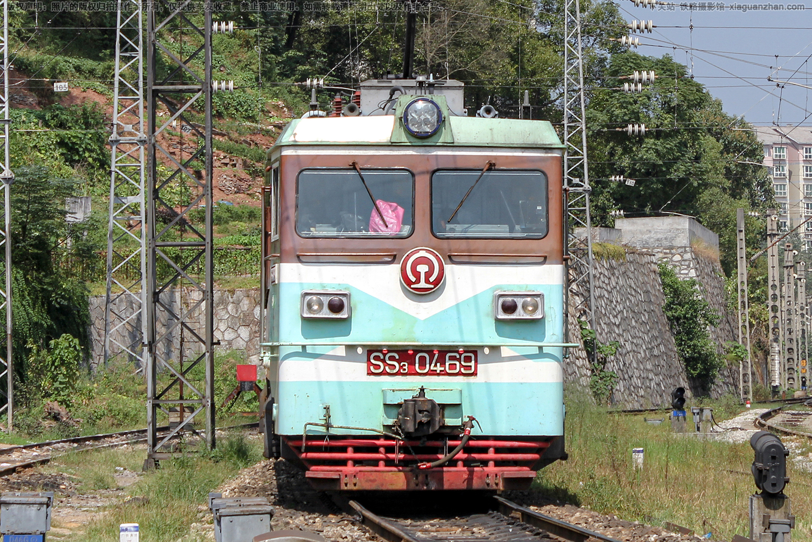 韶山3-0469 SS3-0469 广铁怀段 韶山3-0469 SS3-0469 广铁怀段