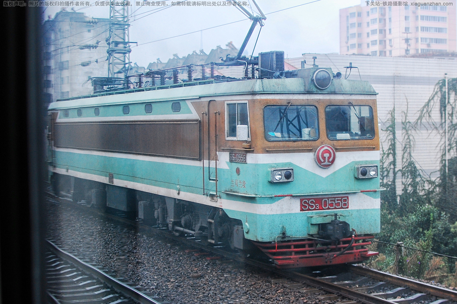 韶山3-0558 SS3-0558 兰局兰段 韶山3-0558 SS3-0558 兰局兰段