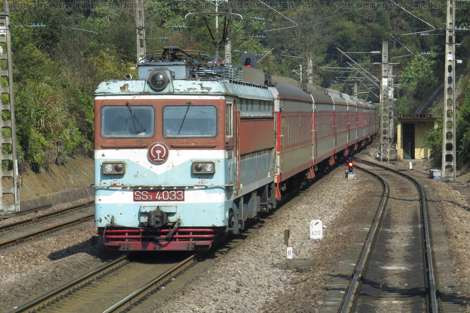 韶山3-4033 SS3-4033 南局福段 韶山3-4033 SS3-4033 南局福段