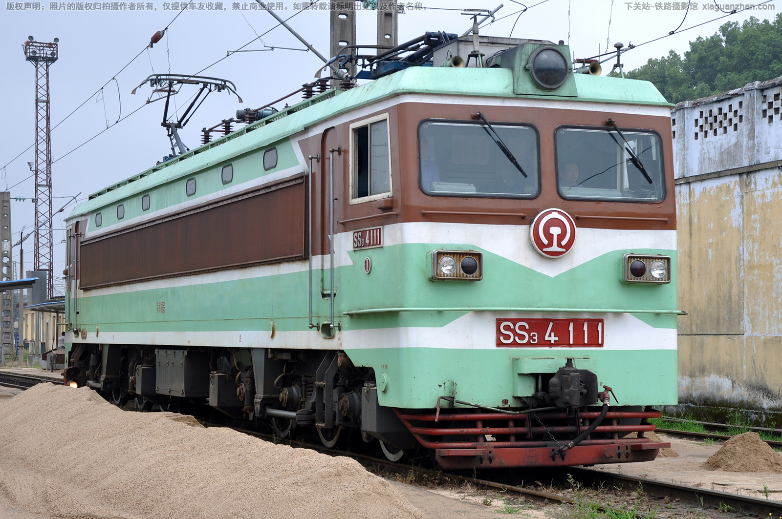 韶山3-4111 SS3-4111 南局福段 韶山3-4111 SS3-4111 南局福段