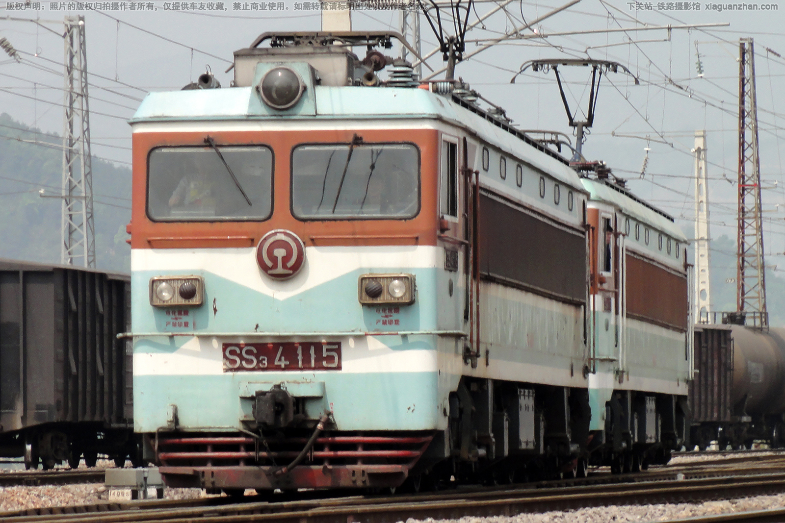 韶山3-4115 SS3-4115 南局福段 韶山3-4115 SS3-4115 南局福段