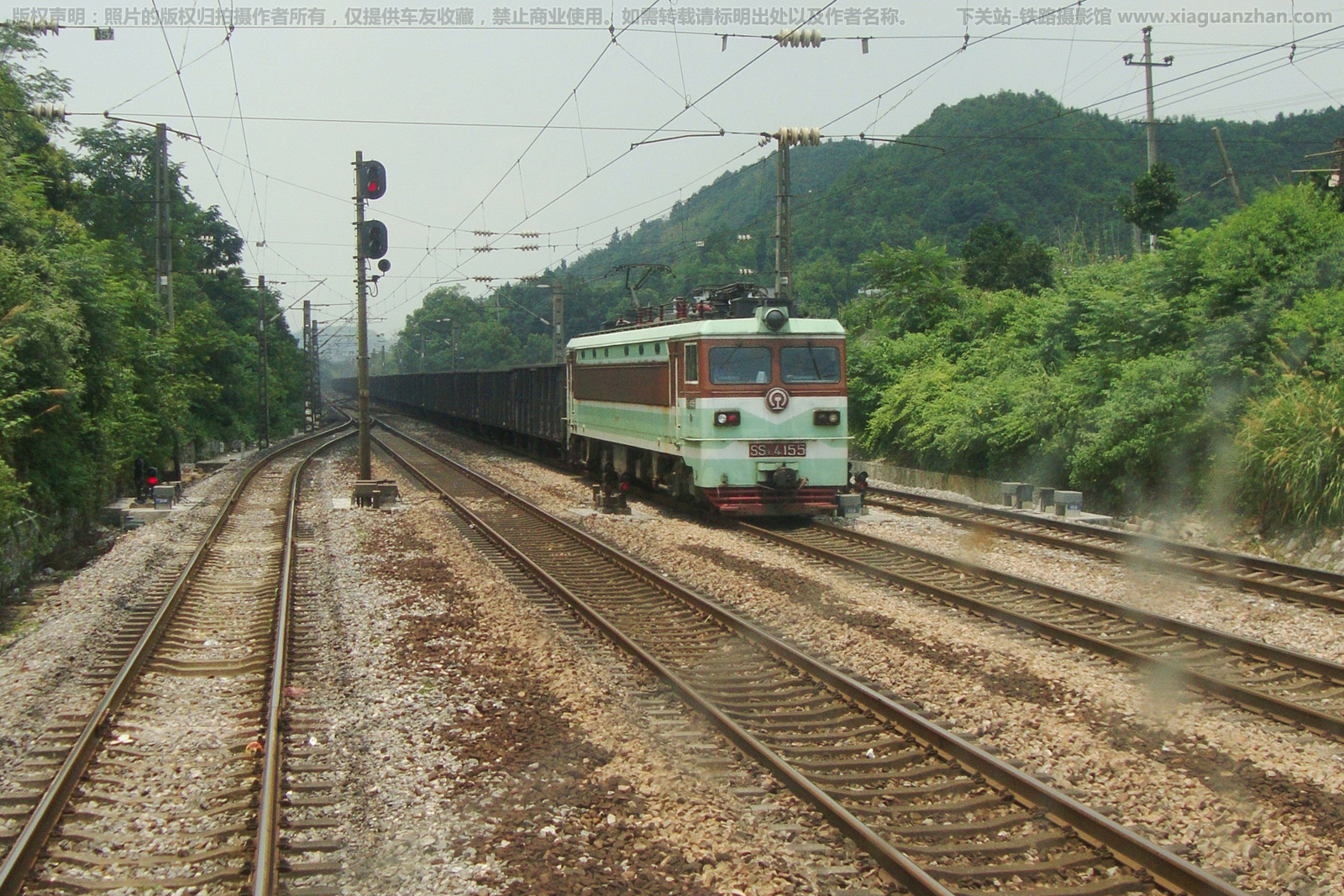 韶山3-4155 SS3-4155 广铁株段 韶山3-4155 SS3-4155 广铁株段