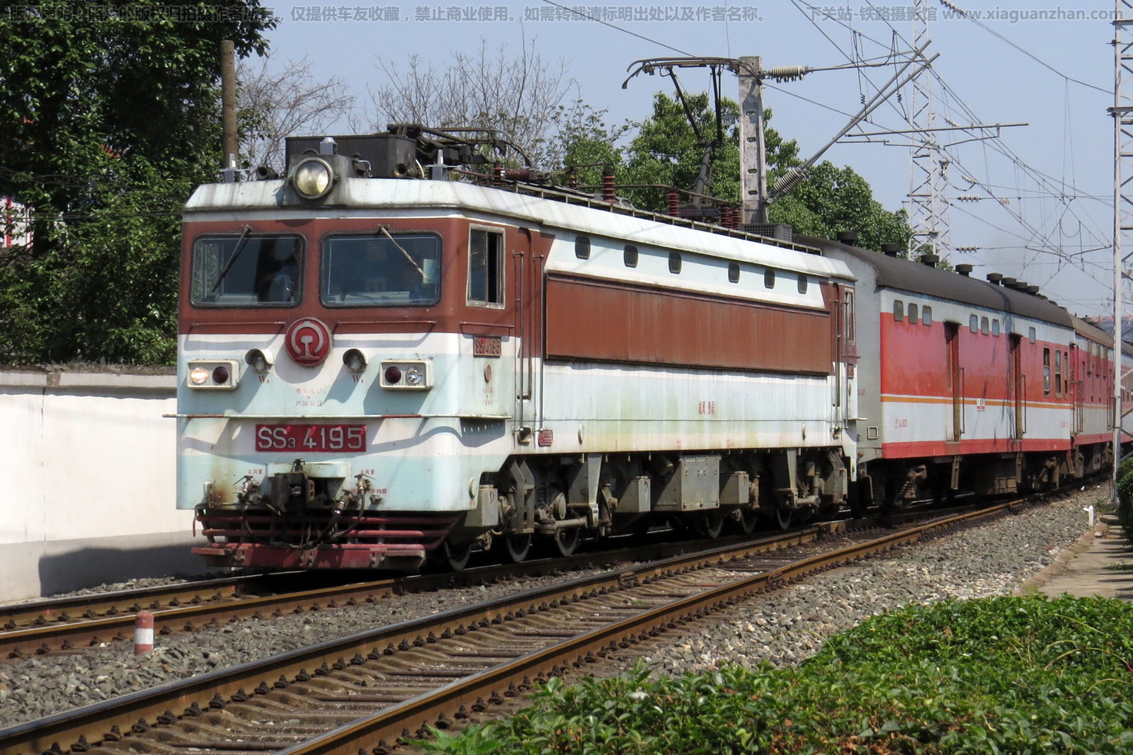 韶山3-4195 SS3-4195 成局贵段 韶山3-4195 SS3-4195 成局贵段