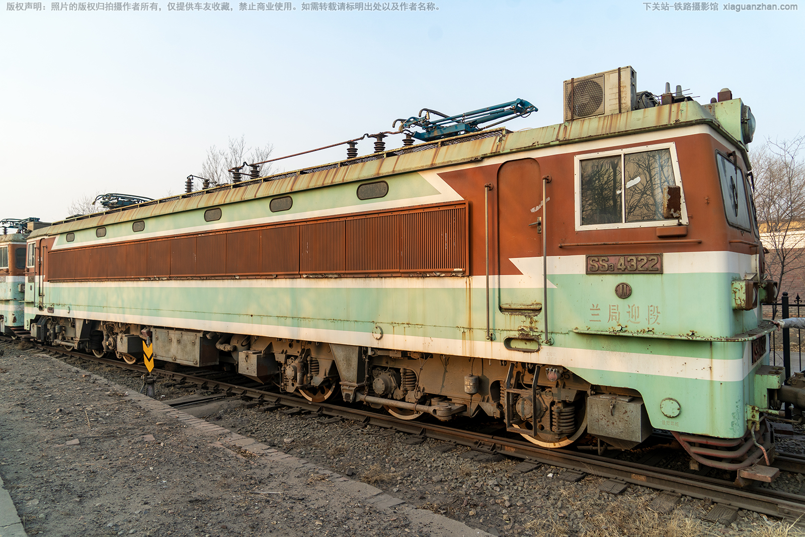 韶山3-4322 SS3-4322 兰局迎段 韶山3-4322 SS3-4322 兰局迎段