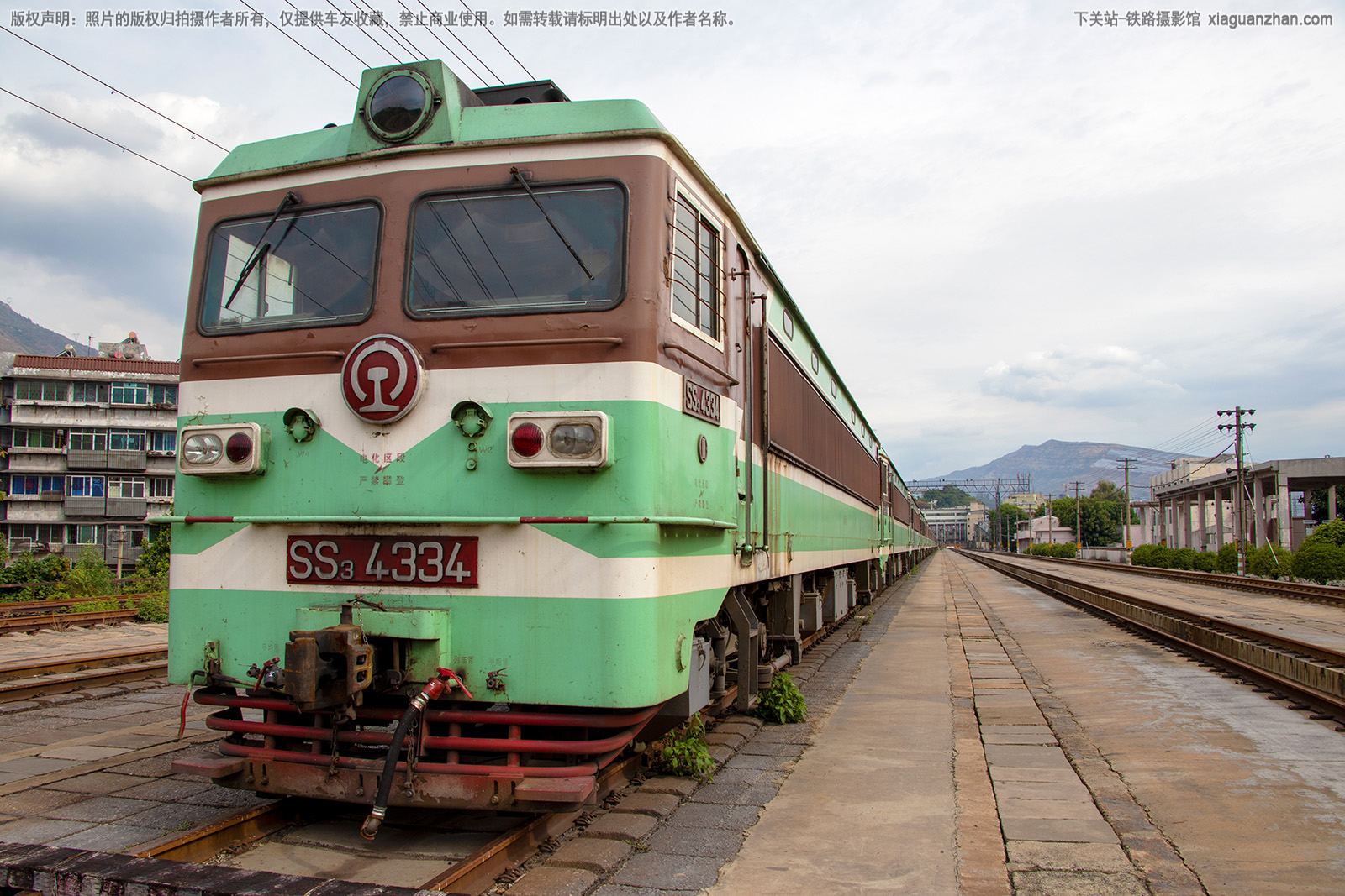 韶山3-4334 SS3-4334 成局西段 韶山3-4334 SS3-4334 成局西段