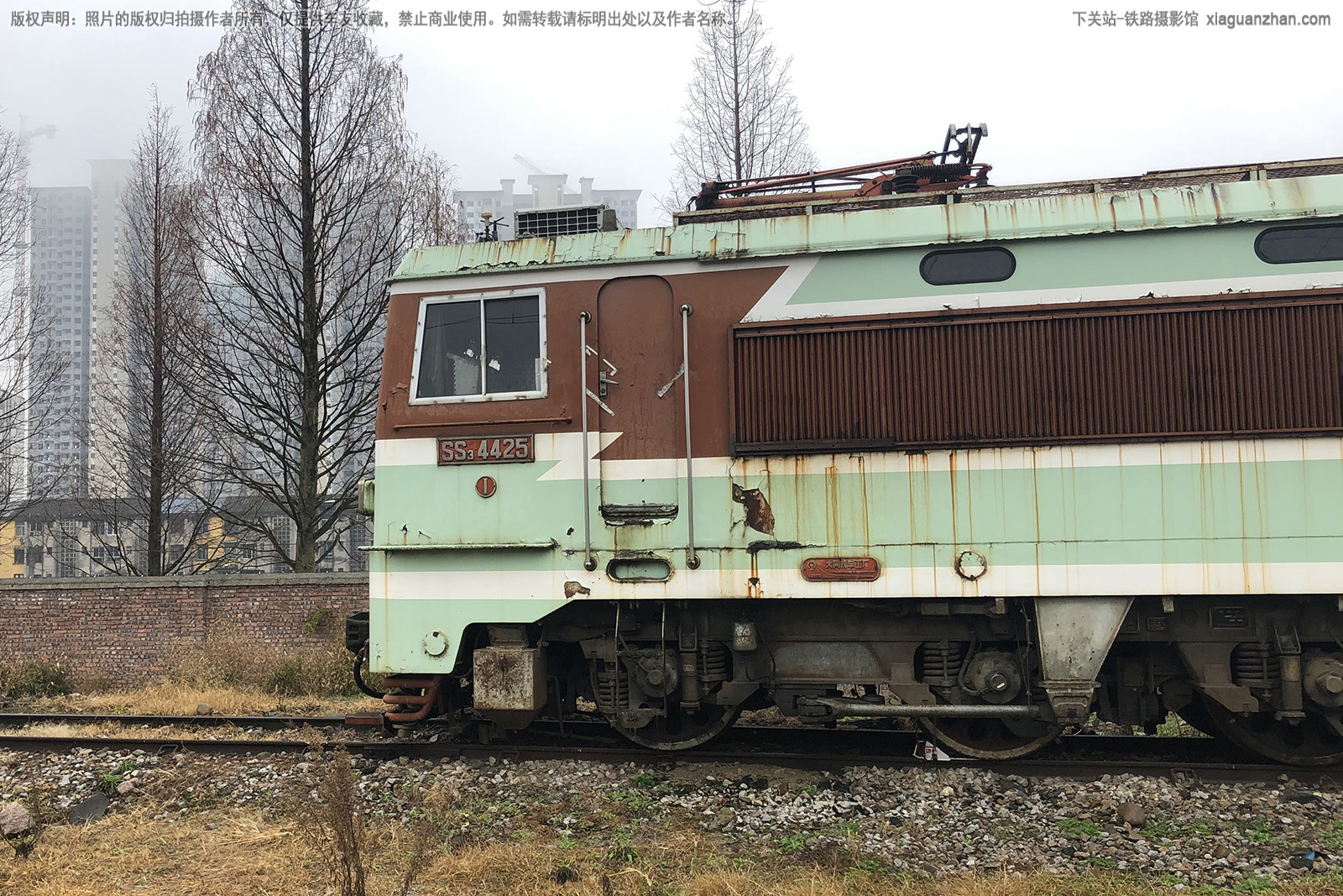 韶山3-4425 SS3-4425 南局福段 韶山3-4425 SS3-4425 南局福段