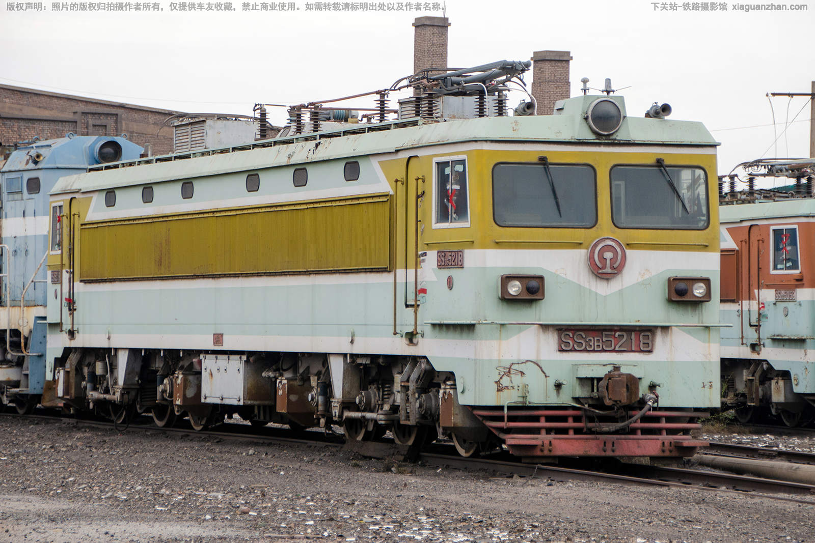 韶山3-5218 SS3-5218 兰局嘉段 韶山3-5218 SS3-5218 兰局嘉段