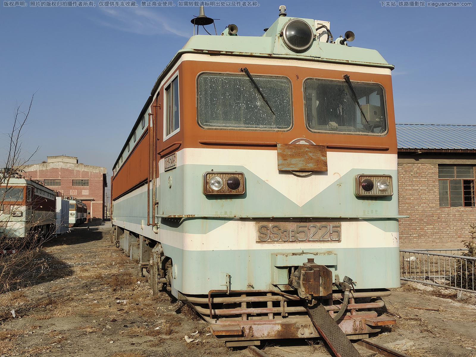 韶山3-5225 SS3-5225 兰局兰段 韶山3-5225 SS3-5225 兰局兰段