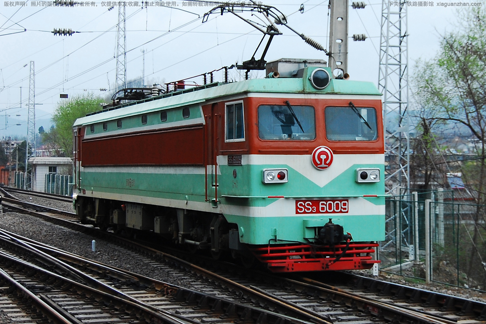 韶山3-6009 SS3-6009 西局安段 韶山3-6009 SS3-6009 西局安段