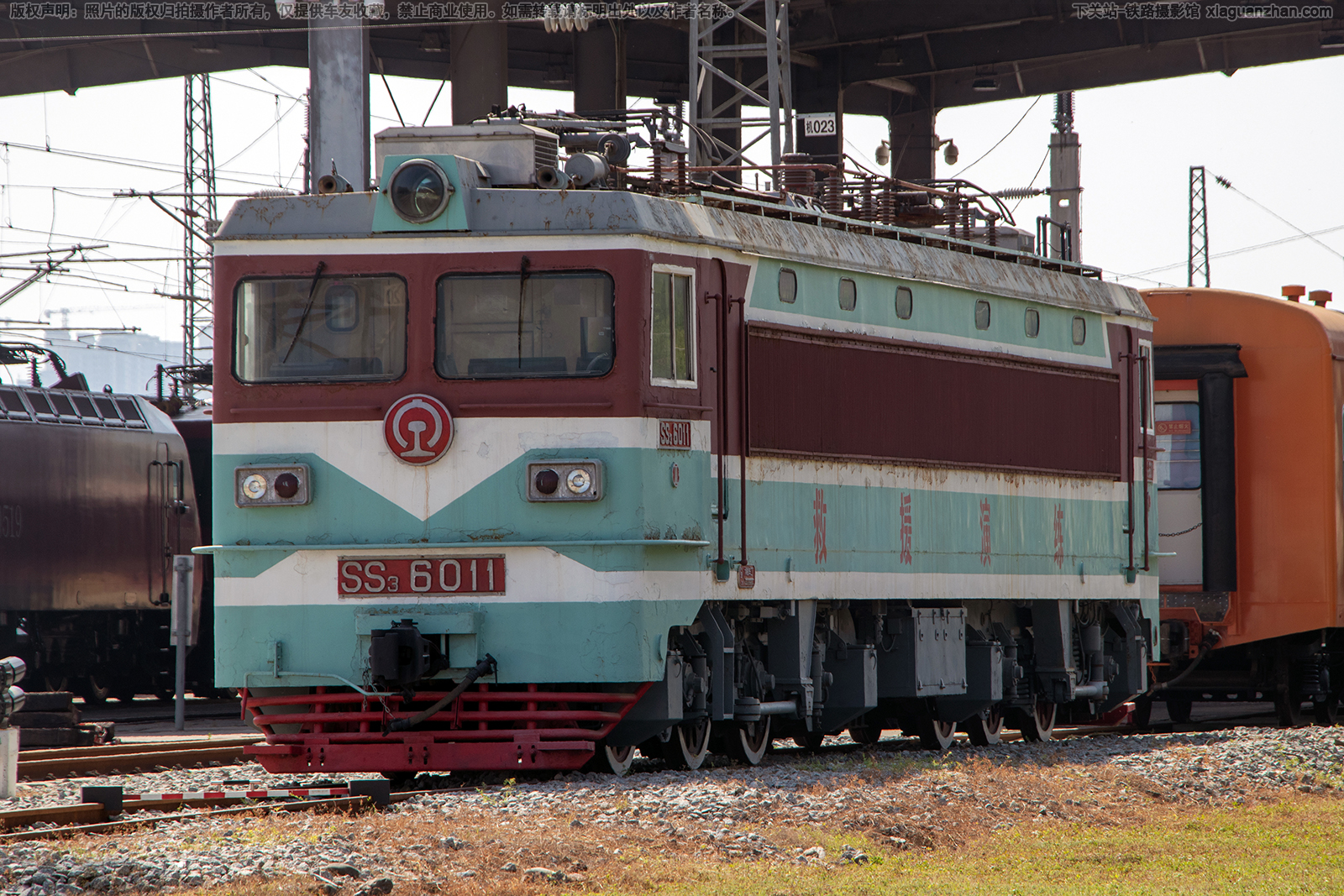 韶山3-6011 SS3-6011 西局安段 韶山3-6011 SS3-6011 西局安段