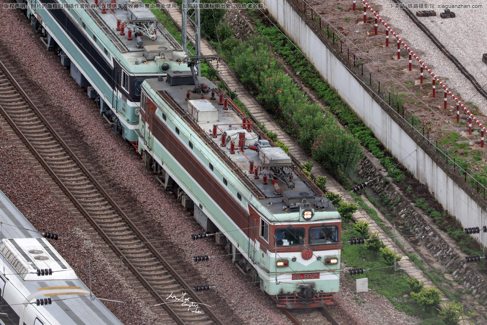 韶山3-8025 SS3-8025 昆局昆段 韶山3-8025 SS3-8025 昆局昆段