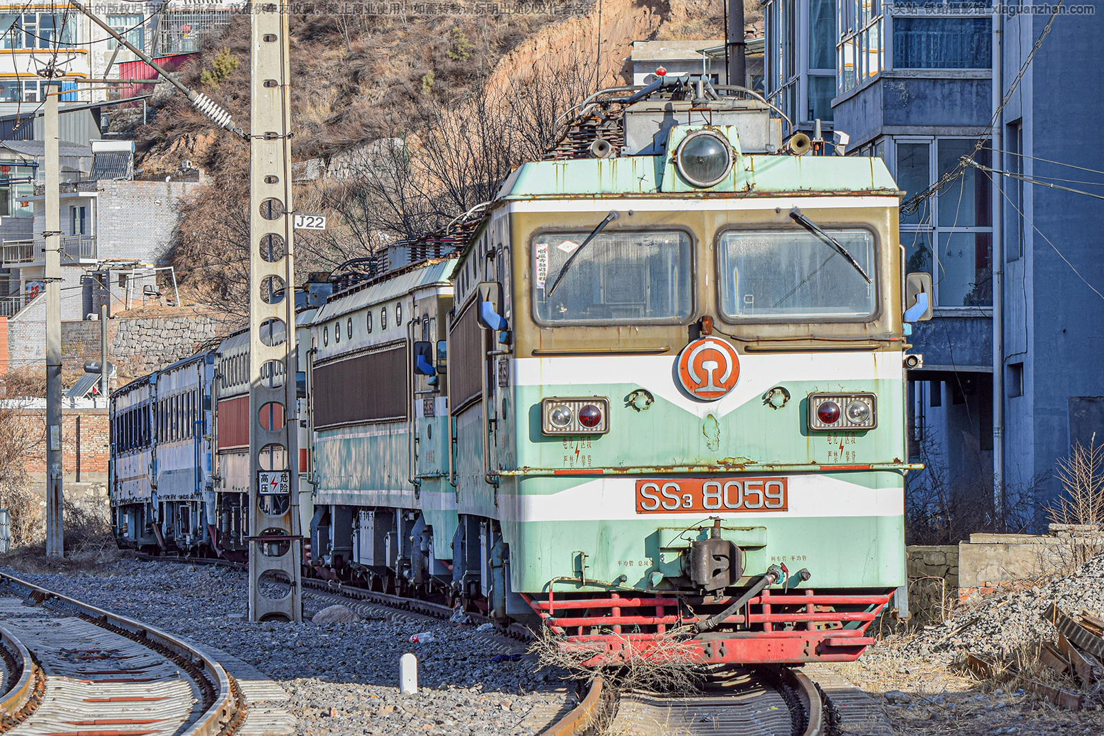 韶山3-8059 SS3-8059 孝柳铁路 韶山3-8059 SS3-8059 孝柳铁路