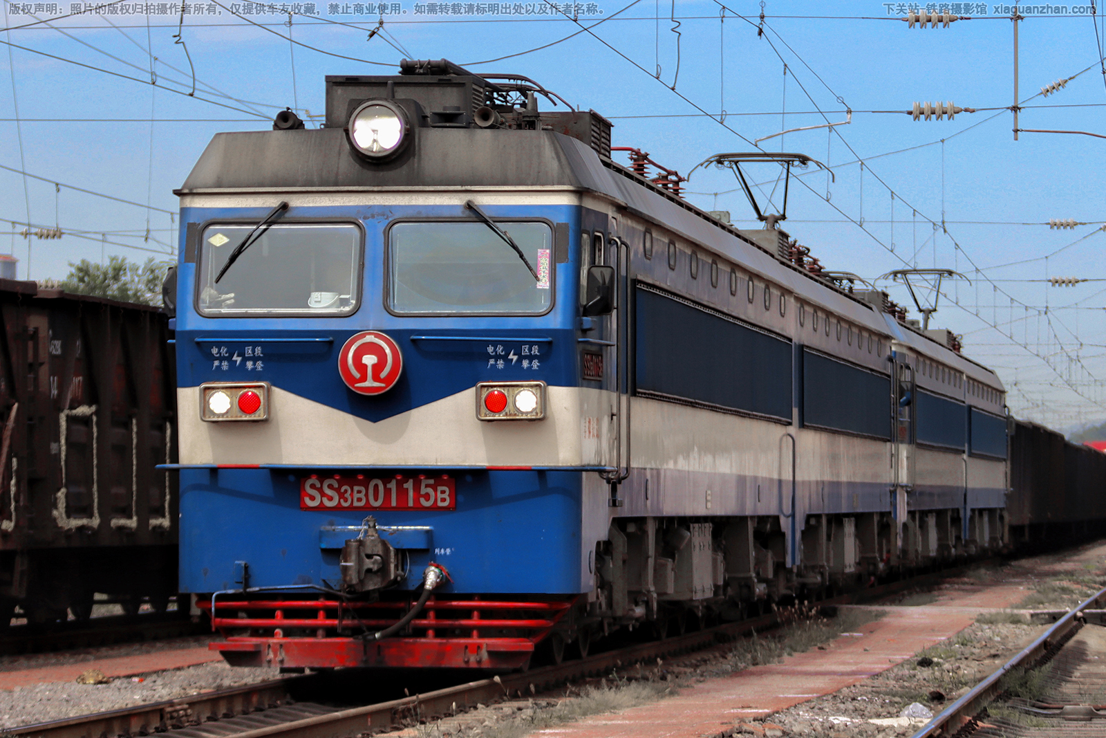 韶山3B-0115 SS3B-0115 孝柳铁路 韶山3B-0115 SS3B-0115 孝柳铁路