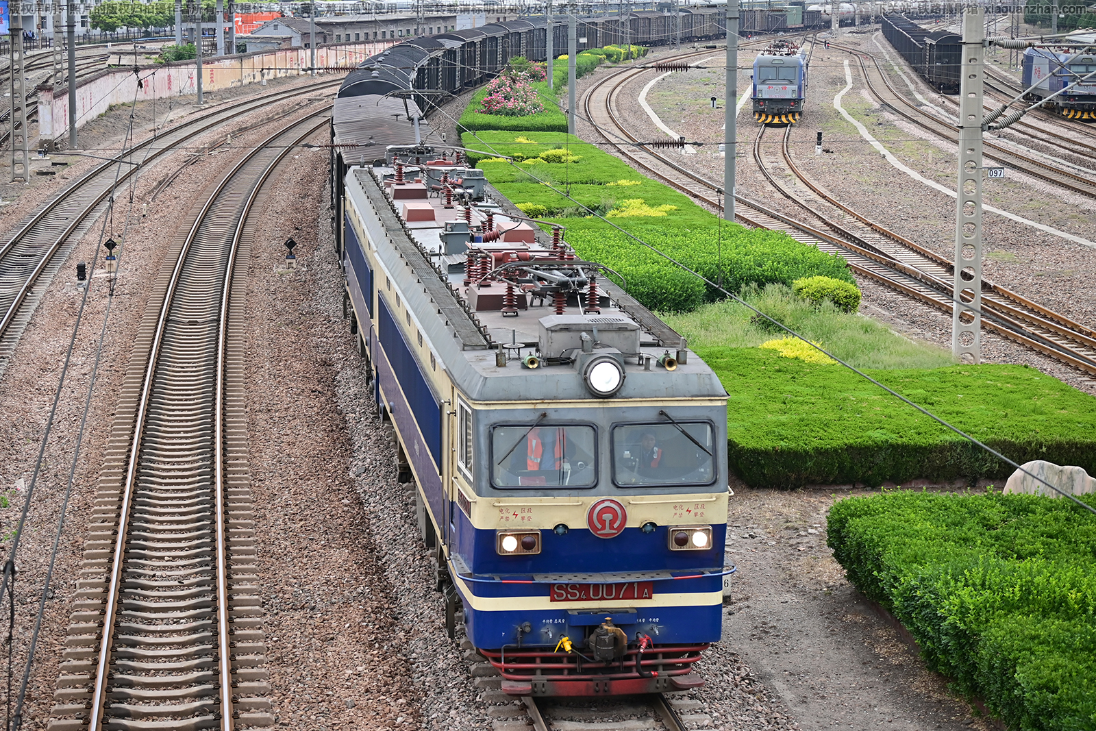 韶山4-0071 SS4-0071 太局侯段 韶山4-0071 SS4-0071 太局侯段