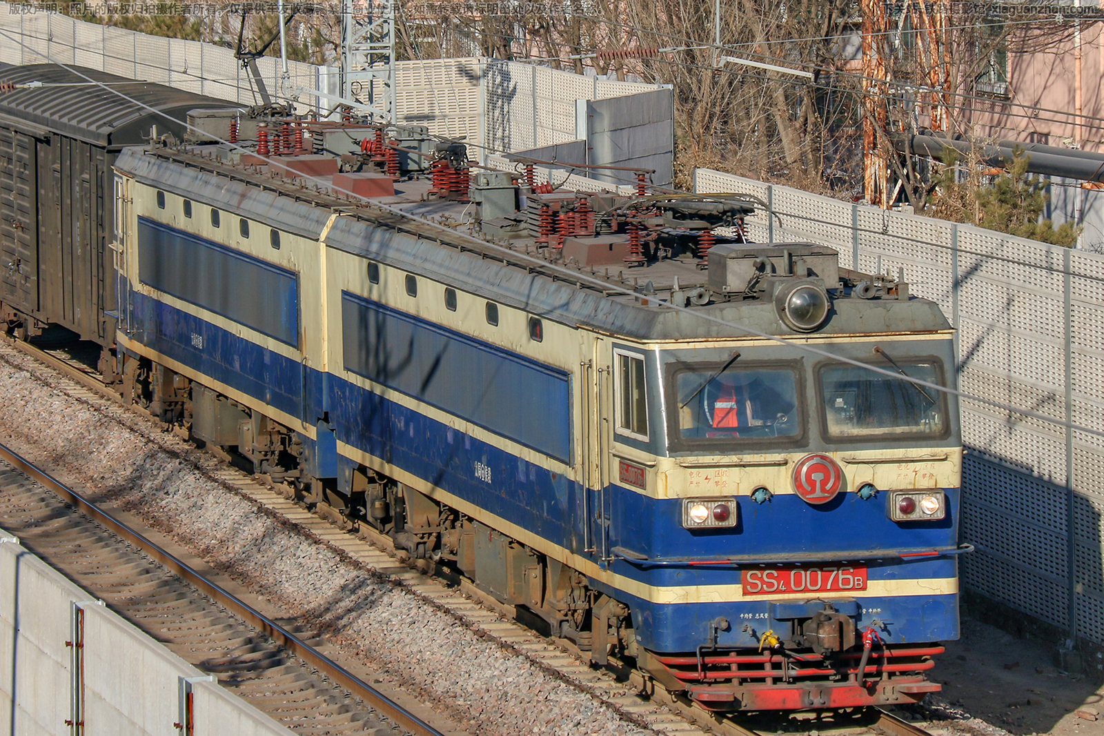 韶山4-0076 SS4-0076 太局侯段 韶山4-0076 SS4-0076 太局侯段