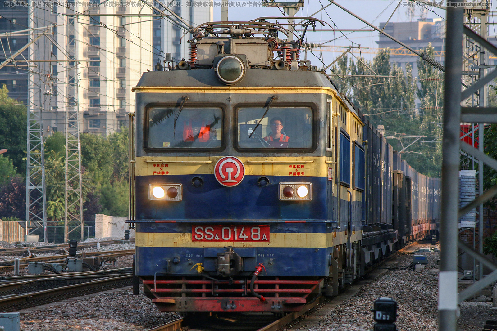 韶山4-0148 SS4-0148 太局侯段 韶山4-0148 SS4-0148 太局侯段