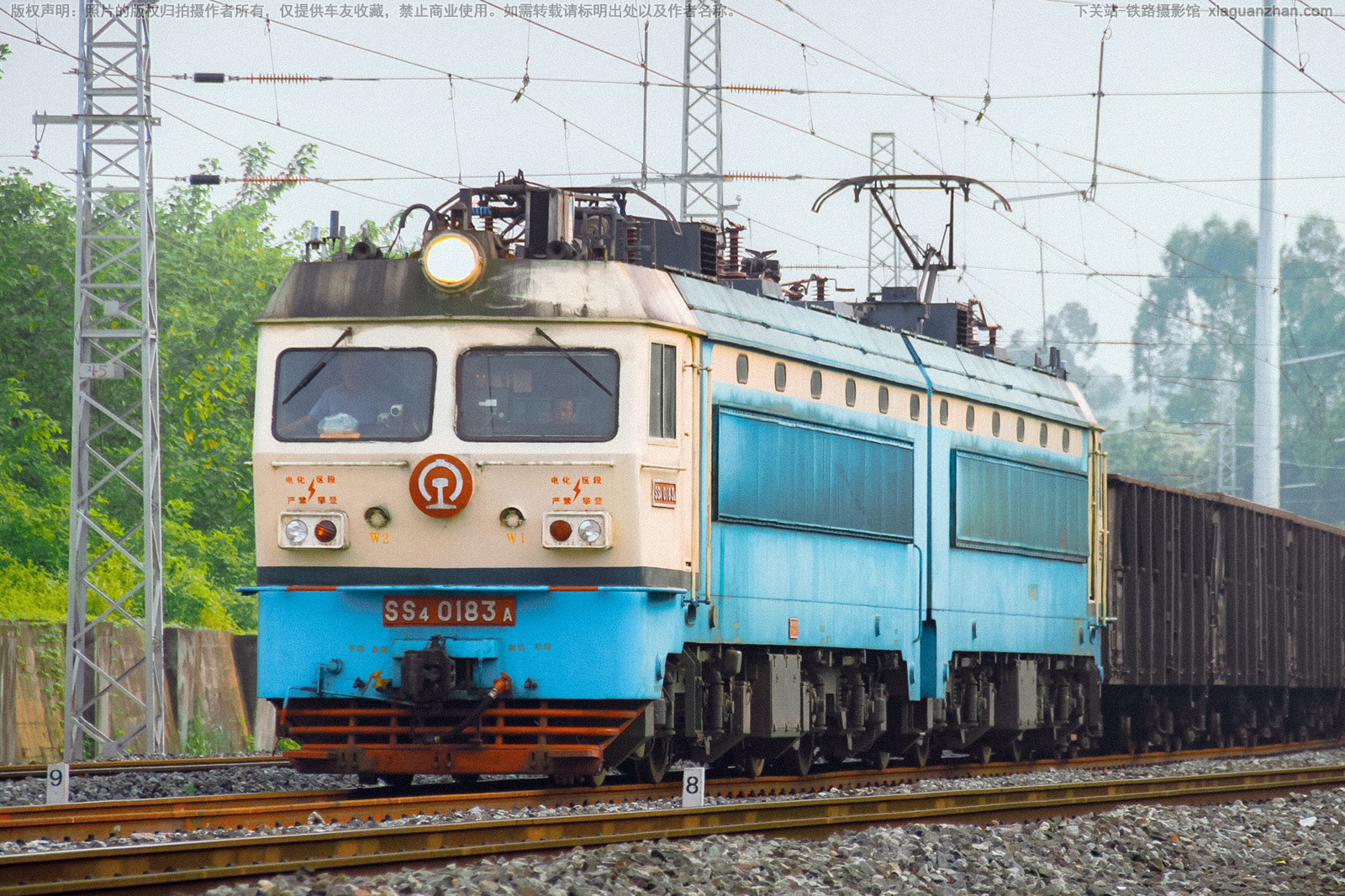 韶山4-0183 SS4-0183 成局成段 韶山4-0183 SS4-0183 成局成段