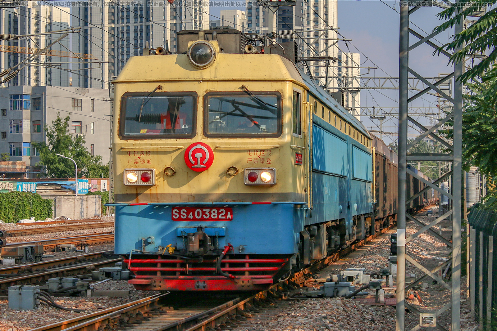 韶山4-0382 SS4-0382 太局侯段 韶山4-0382 SS4-0382 太局侯段