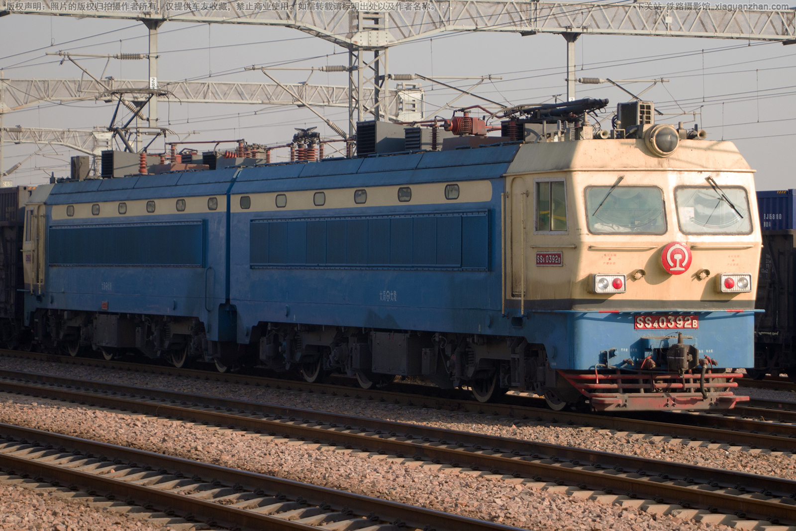 韶山4-0392 SS4-0392 太局太段 韶山4-0392 SS4-0392 太局太段