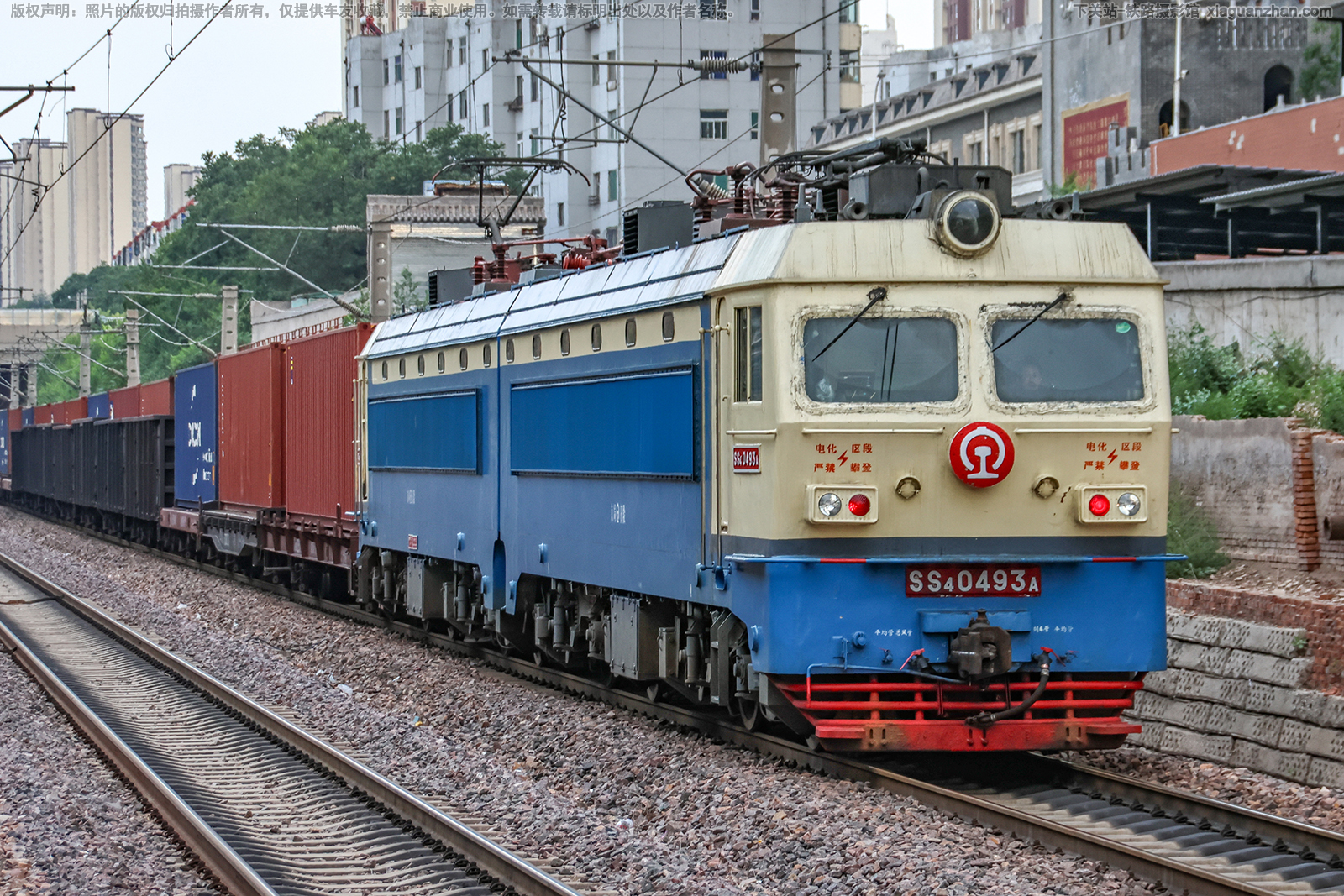 韶山4-0493 SS4-0493 京局石段 韶山4-0493 SS4-0493 京局石段