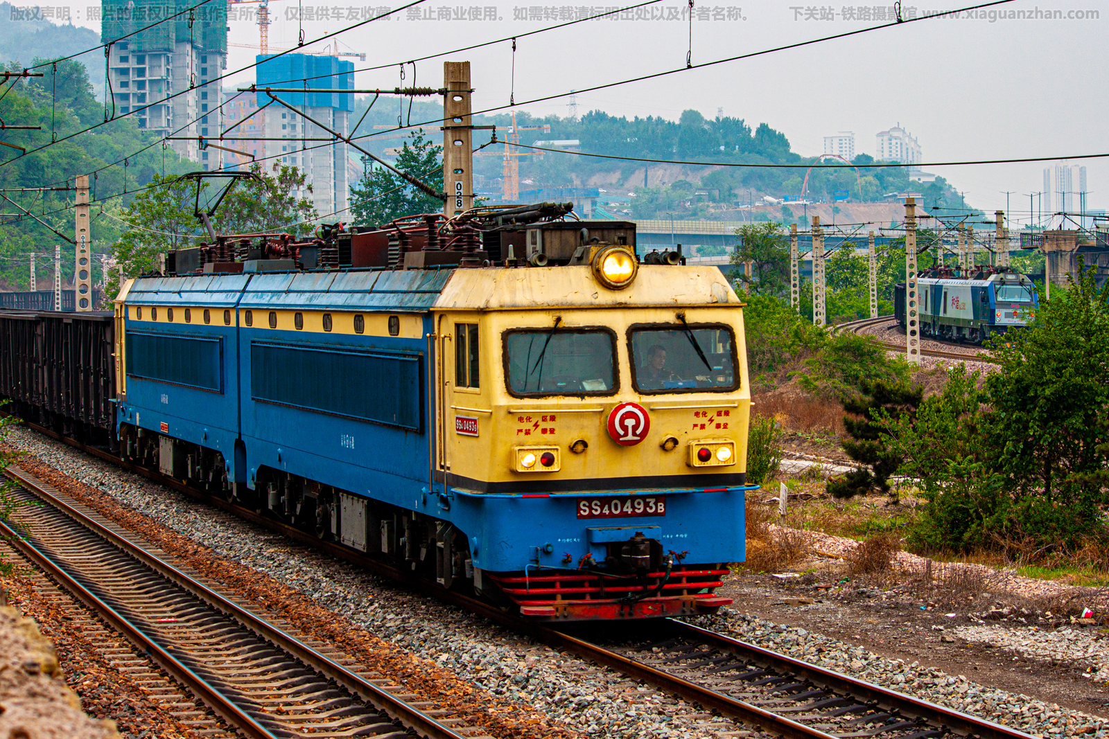 韶山4-0493 SS4-0493 京局石段 韶山4-0493 SS4-0493 京局石段