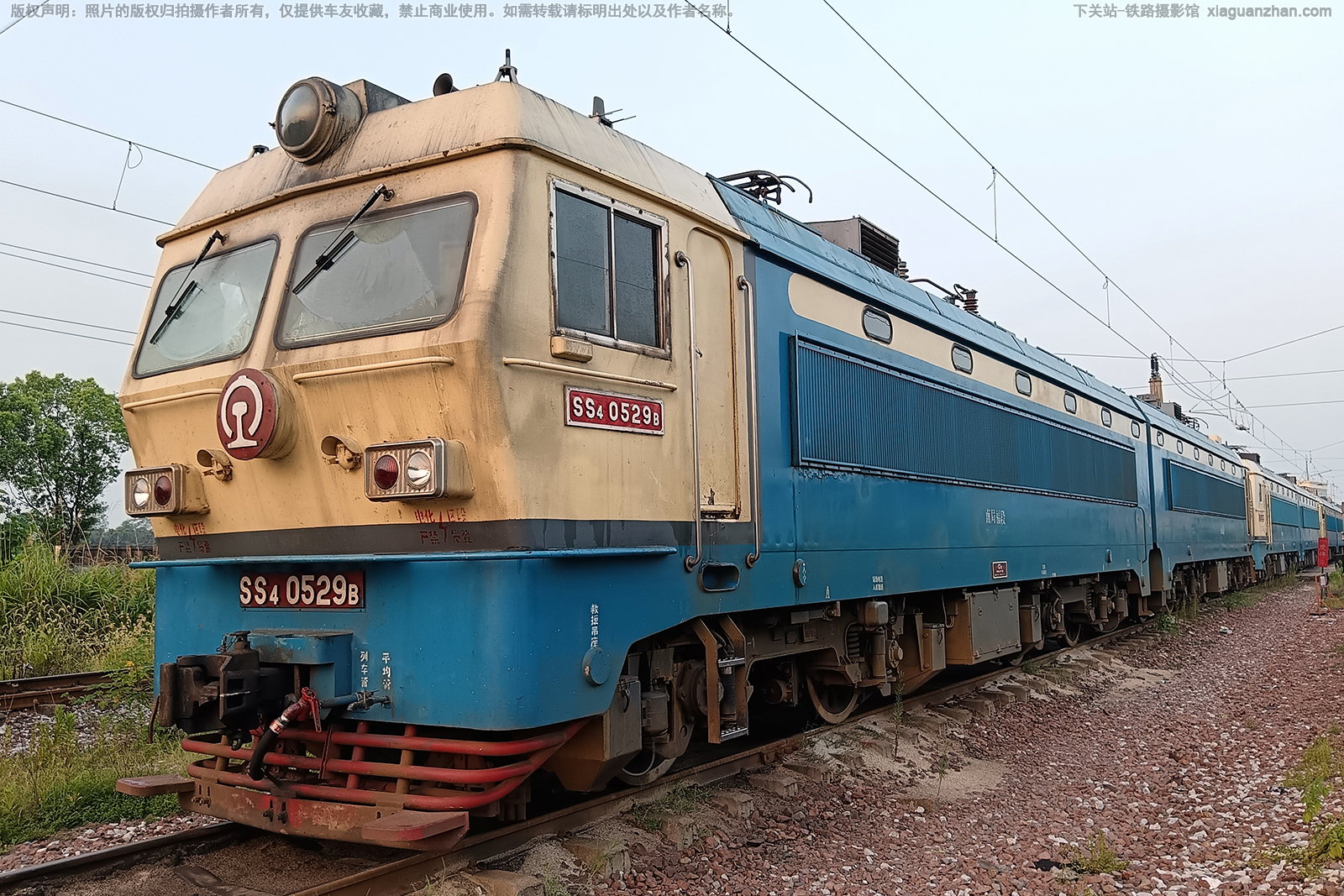 韶山4-0529 SS4-0529 南局福段 韶山4-0529 SS4-0529 南局福段