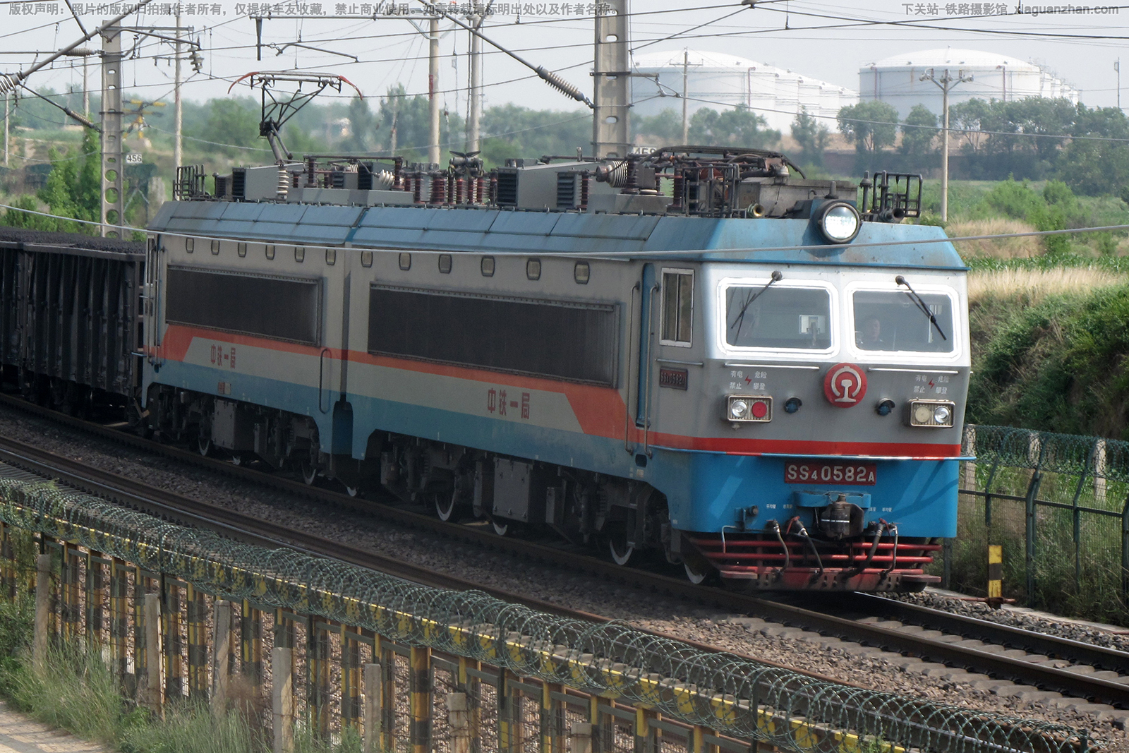 韶山4-0582 SS4-0582 中铁一局 韶山4-0582 SS4-0582 中铁一局