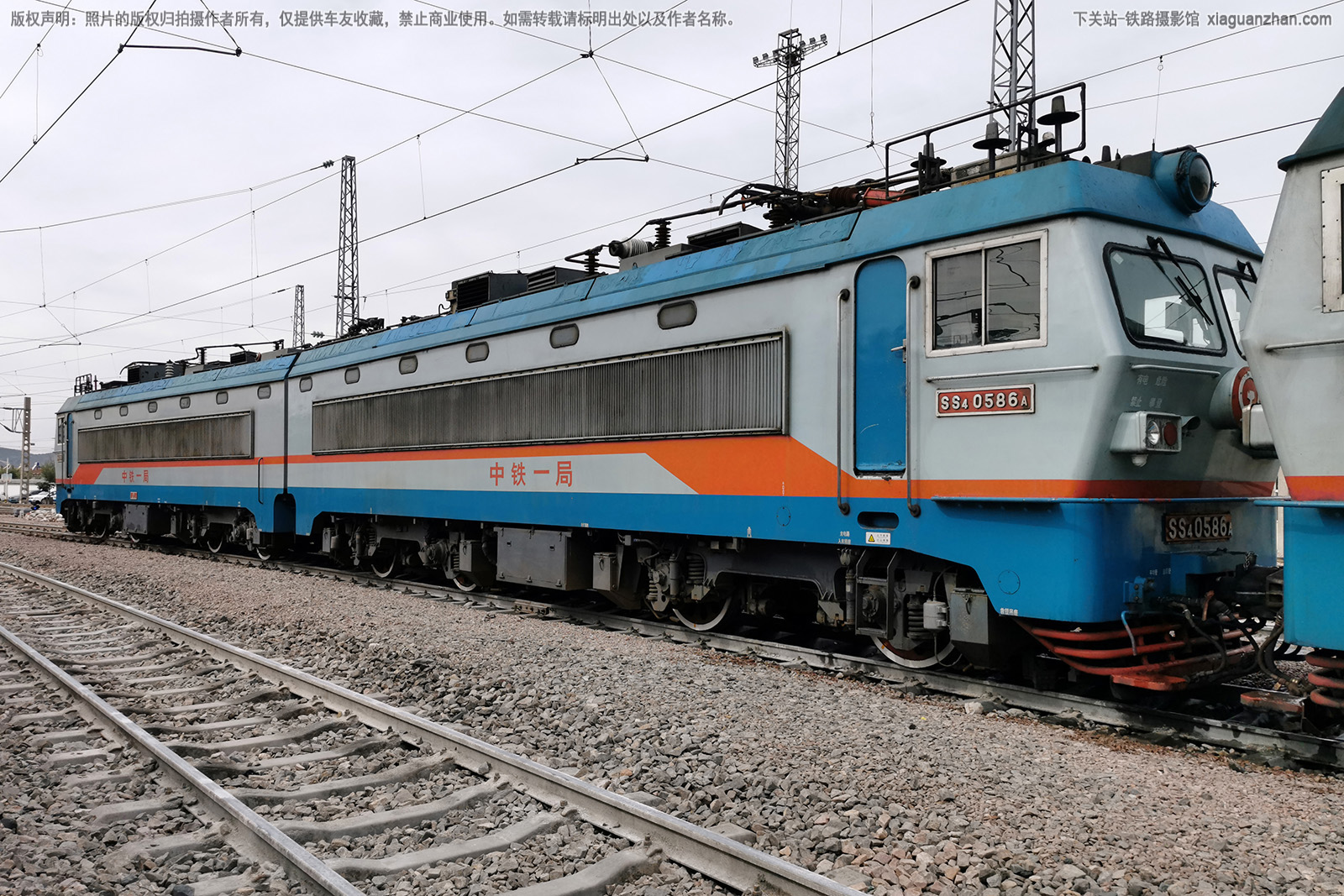 韶山4-0586 SS4-0586 中铁一局 韶山4-0586 SS4-0586 中铁一局