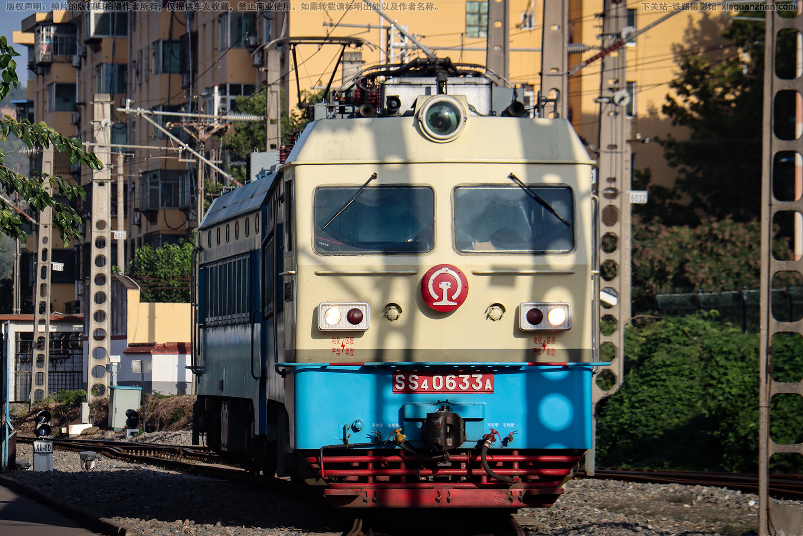 韶山4-0633 SS4-0633 西局新段 韶山4-0633 SS4-0633 西局新段