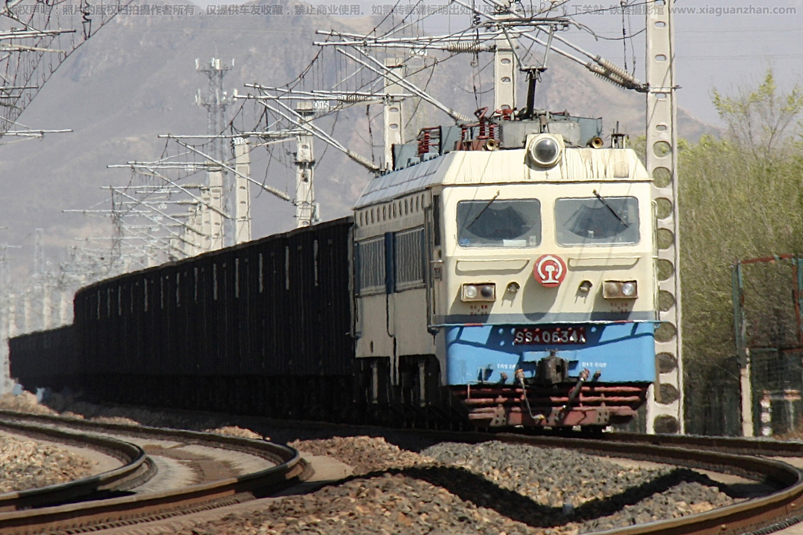 韶山4-0634 SS4-0634 呼局包段 韶山4-0634 SS4-0634 呼局包段