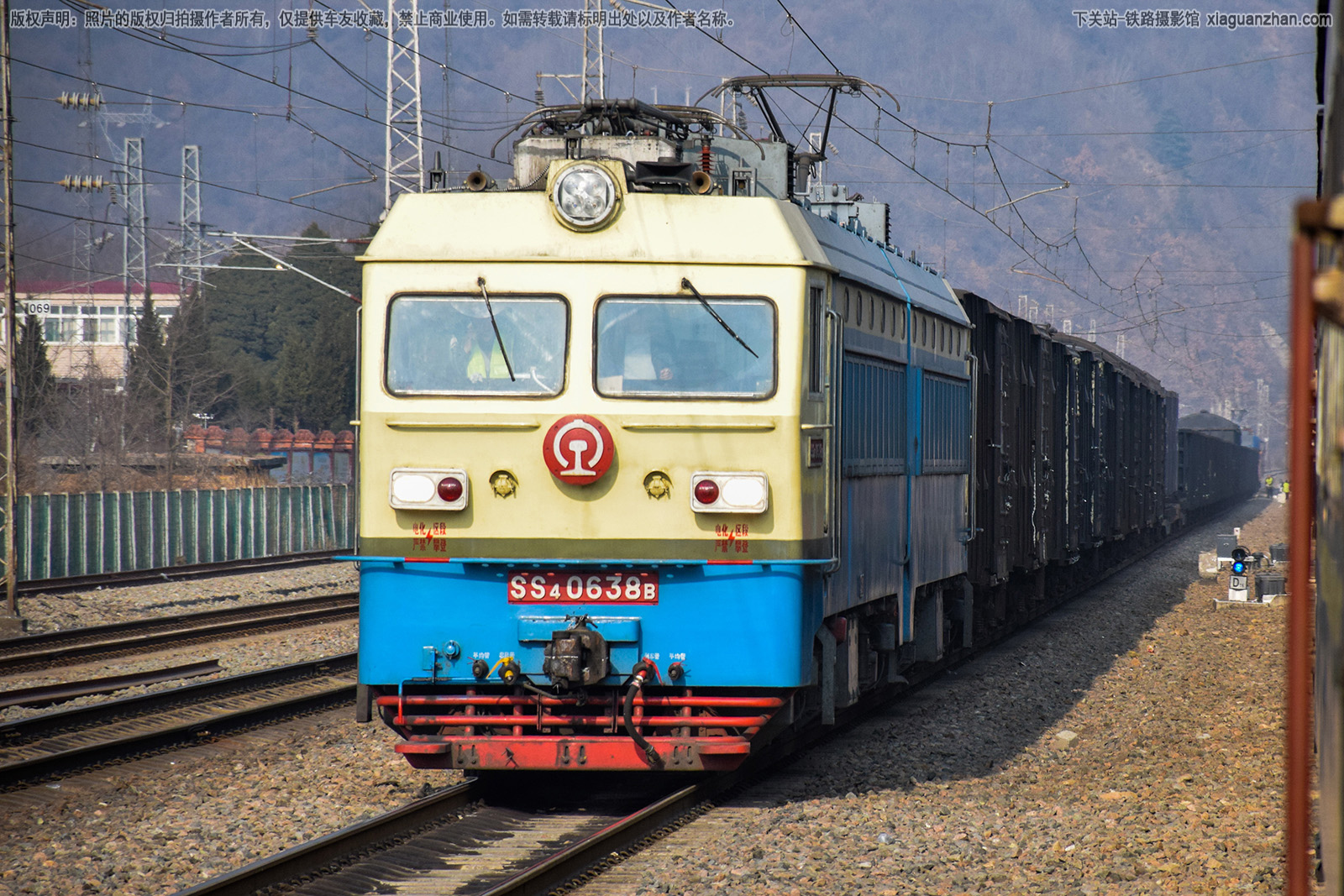 韶山4-0638 SS4-0638 西局新段 韶山4-0638 SS4-0638 西局新段