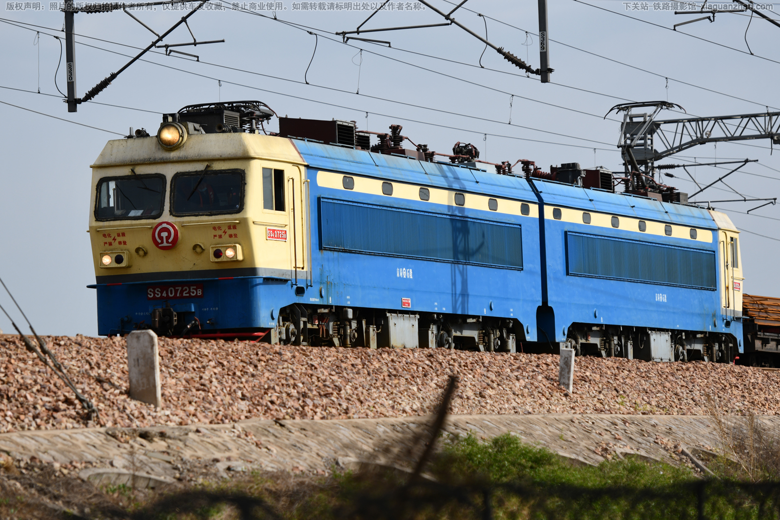 韶山4-0725 SS4-0725 京局石段 韶山4-0725 SS4-0725 京局石段