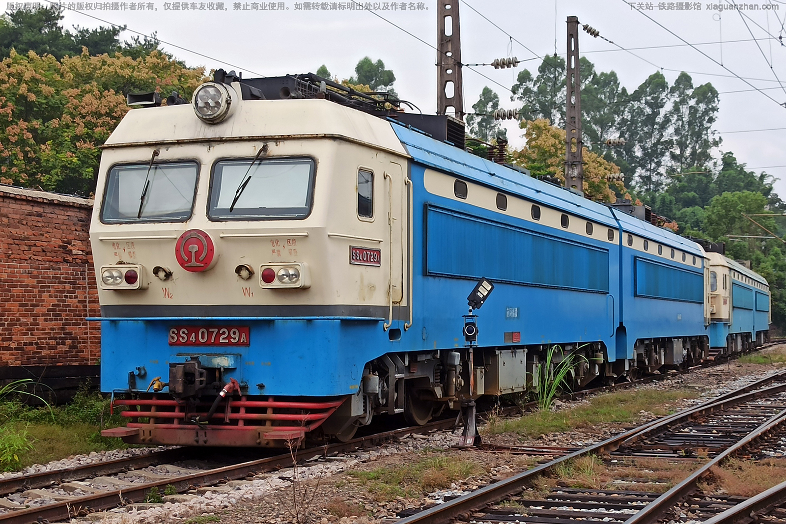 韶山4-0729 SS4-0729 南局福段 韶山4-0729 SS4-0729 南局福段