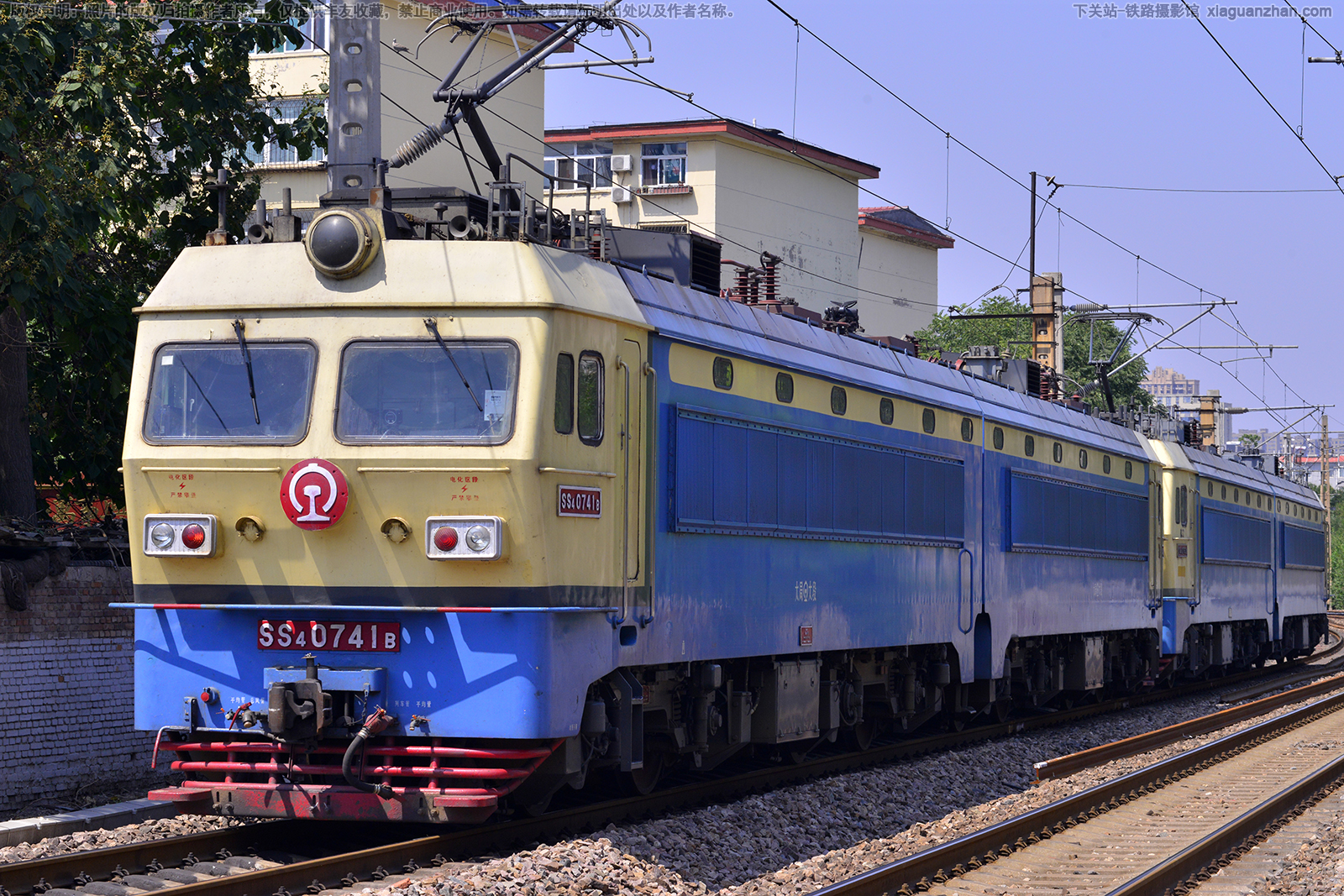 韶山4-0741 SS4-0741 太局太段 韶山4-0741 SS4-0741 太局太段