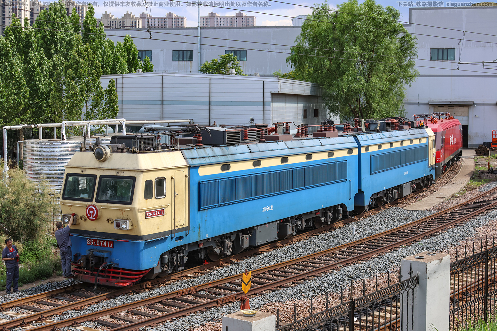 韶山4-0741 SS4-0741 太局太段 韶山4-0741 SS4-0741 太局太段