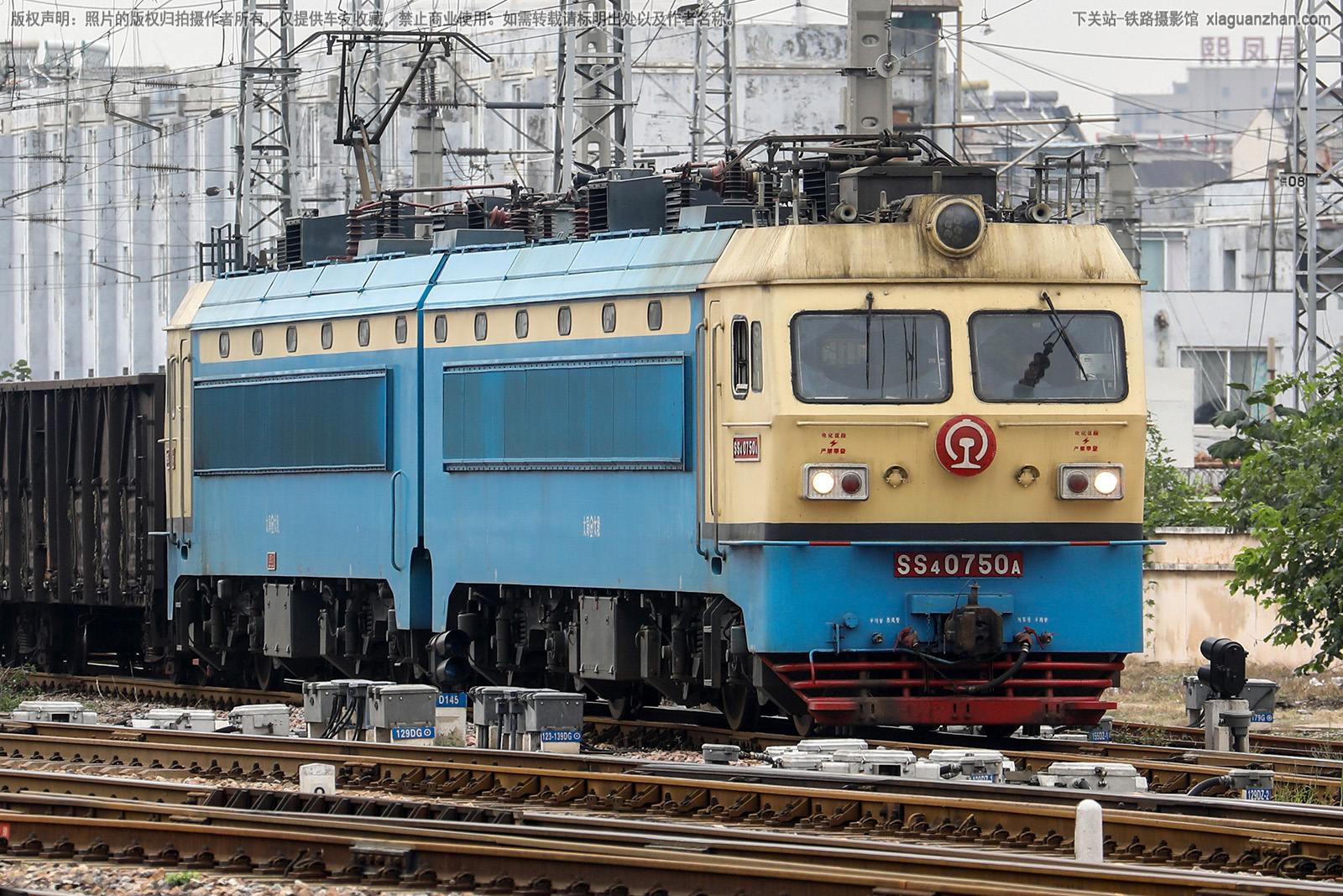 韶山4-0750 SS4-0750 太局太段 韶山4-0750 SS4-0750 太局太段