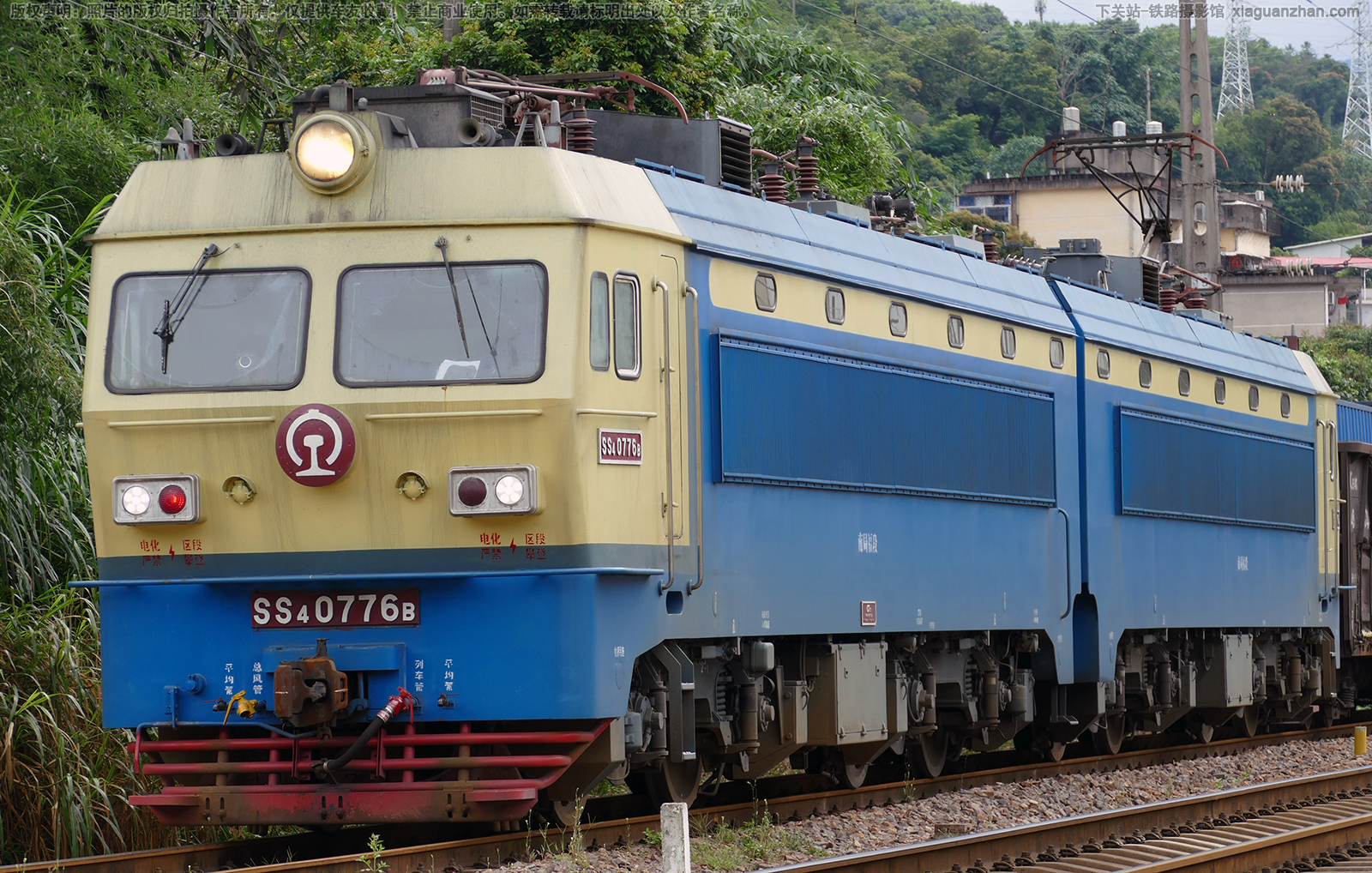 韶山4-0776 SS4-0776 南局福段 韶山4-0776 SS4-0776 南局福段