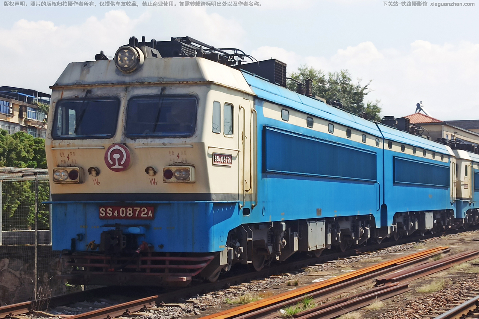 韶山4-0872 SS4-0872 南局福段 韶山4-0872 SS4-0872 南局福段