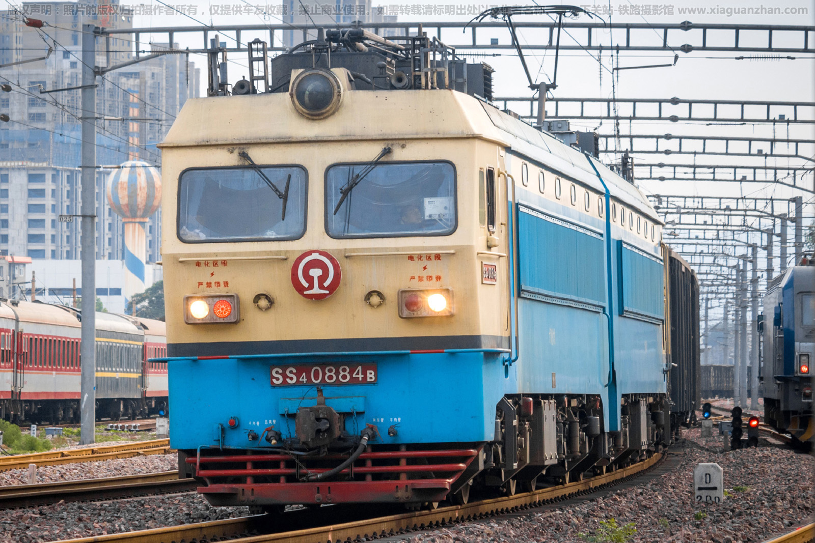 韶山4-0884 SS4-0884 太局太段 韶山4-0884 SS4-0884 太局太段